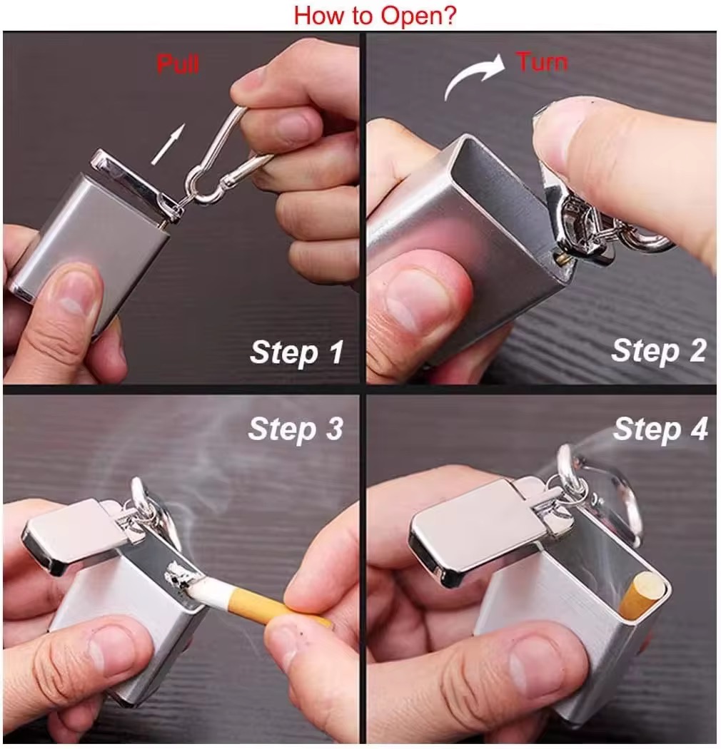 MOQ 10 pcs Premium Metal Ashtray 3