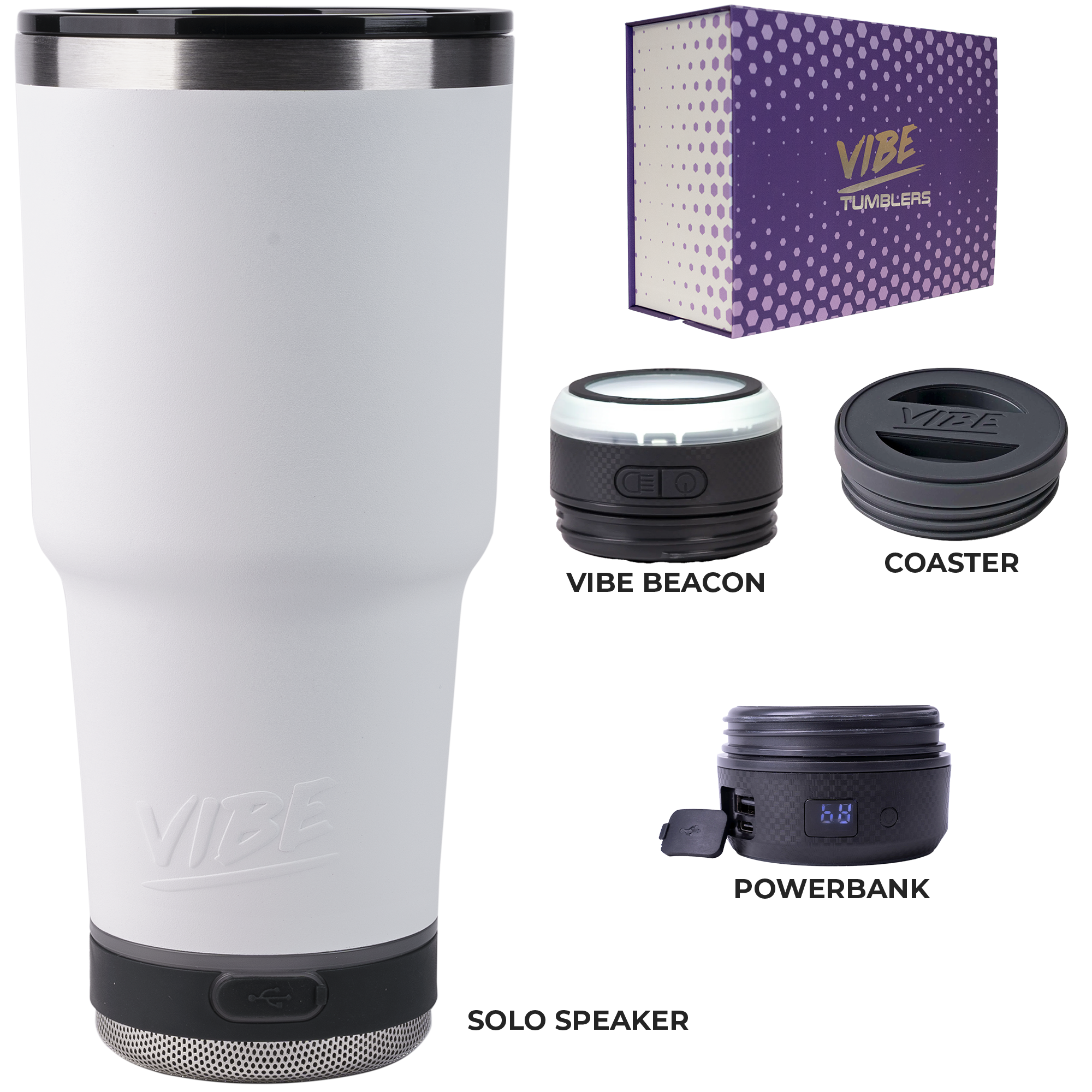 Go Caddy Vibe 28oz Tumbler Kit 1