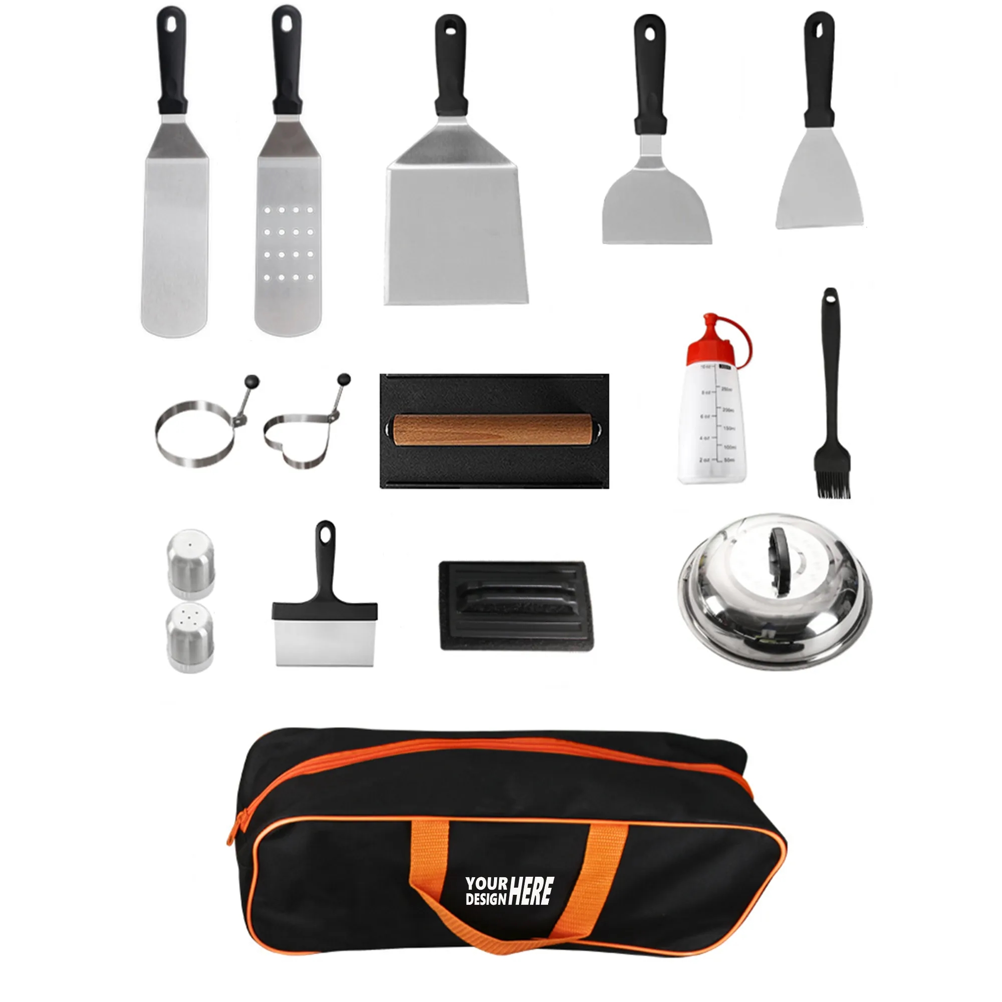 17-Piece Outdoor BBQ Tool Set 1