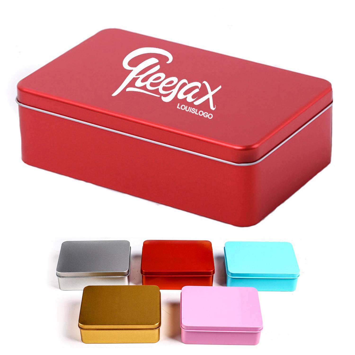 Storage Tin Box with Airtight Lid 5