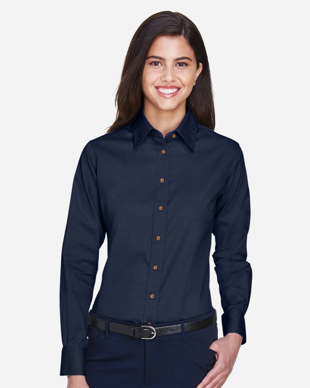 Women's Easy Blend™ Twill Dress Shirt with Stain-Release - M500W 91