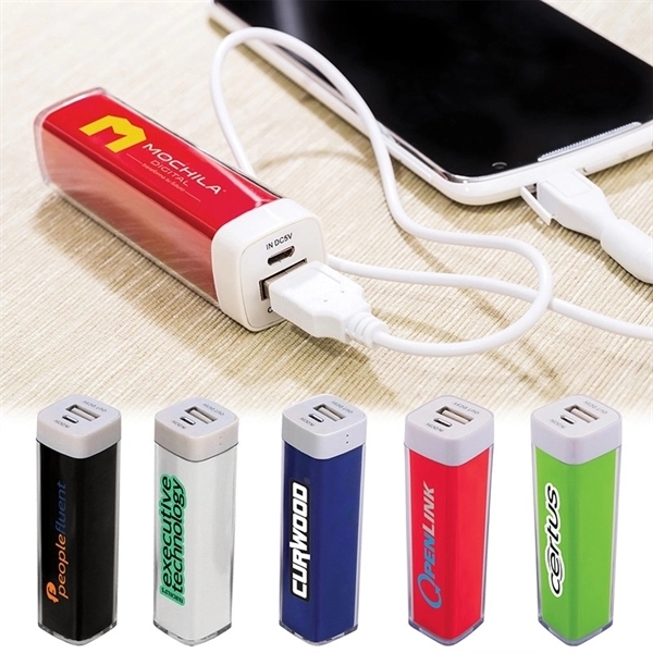 Acrylic/Plastic 18650 LiIon Battery Power Bank 7