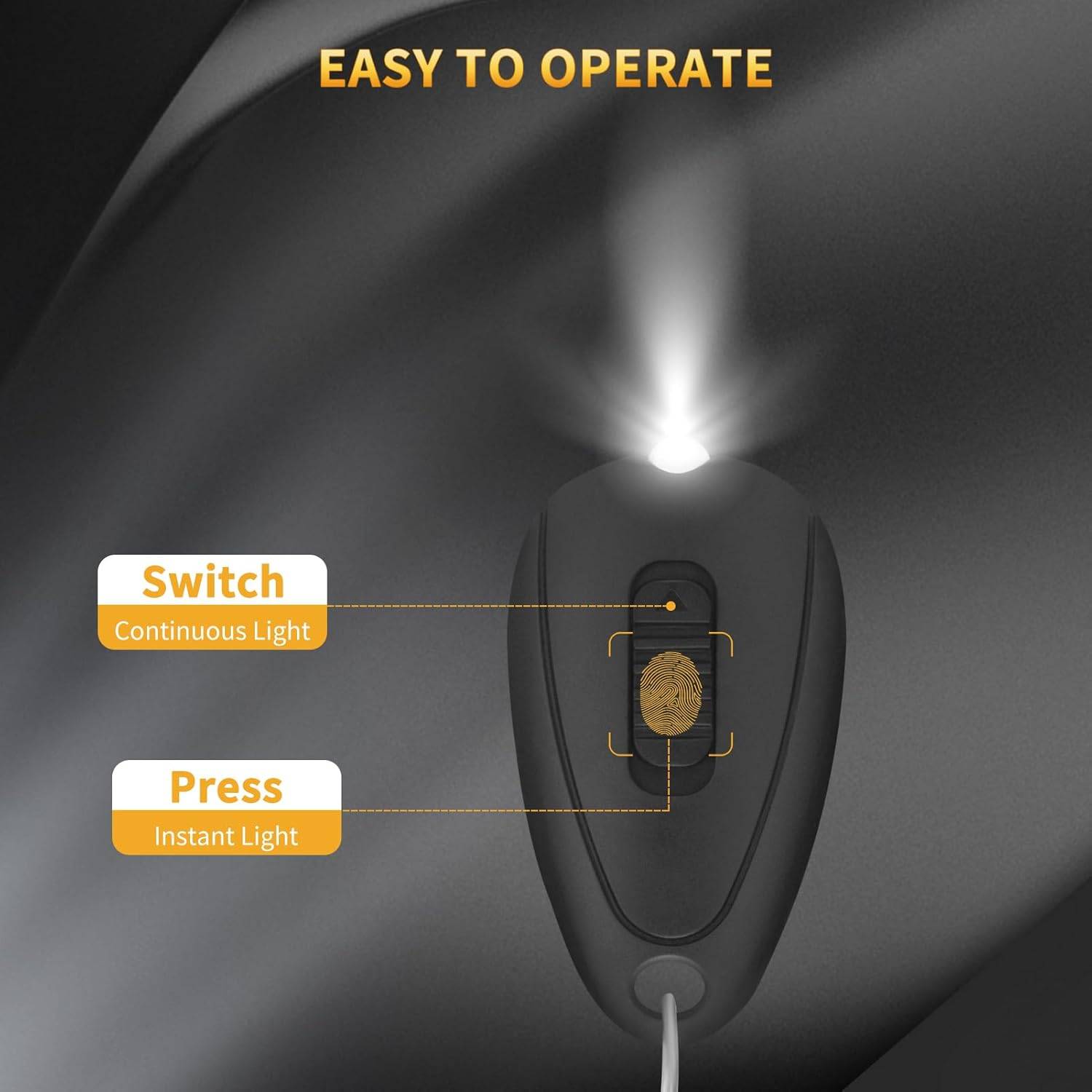 Mini ABS LED Keychain Flashlight – Portable for Outdoors 4