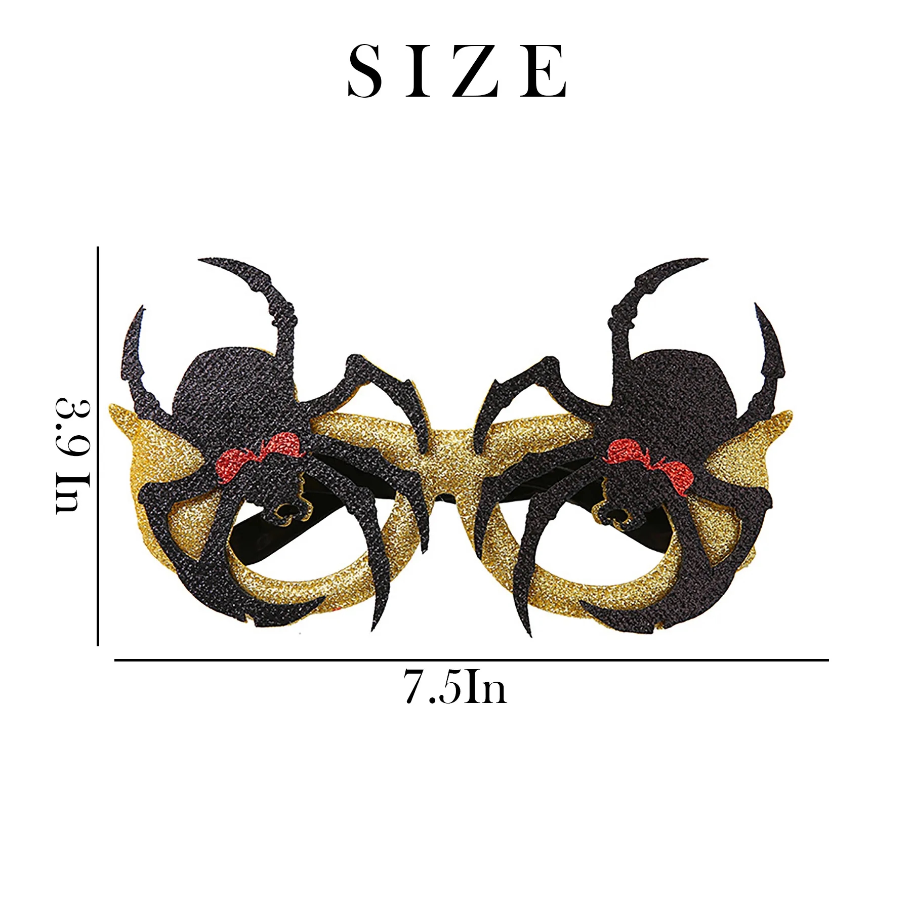 Sponge 12 Sets Of Halloween Creative Glasses 2