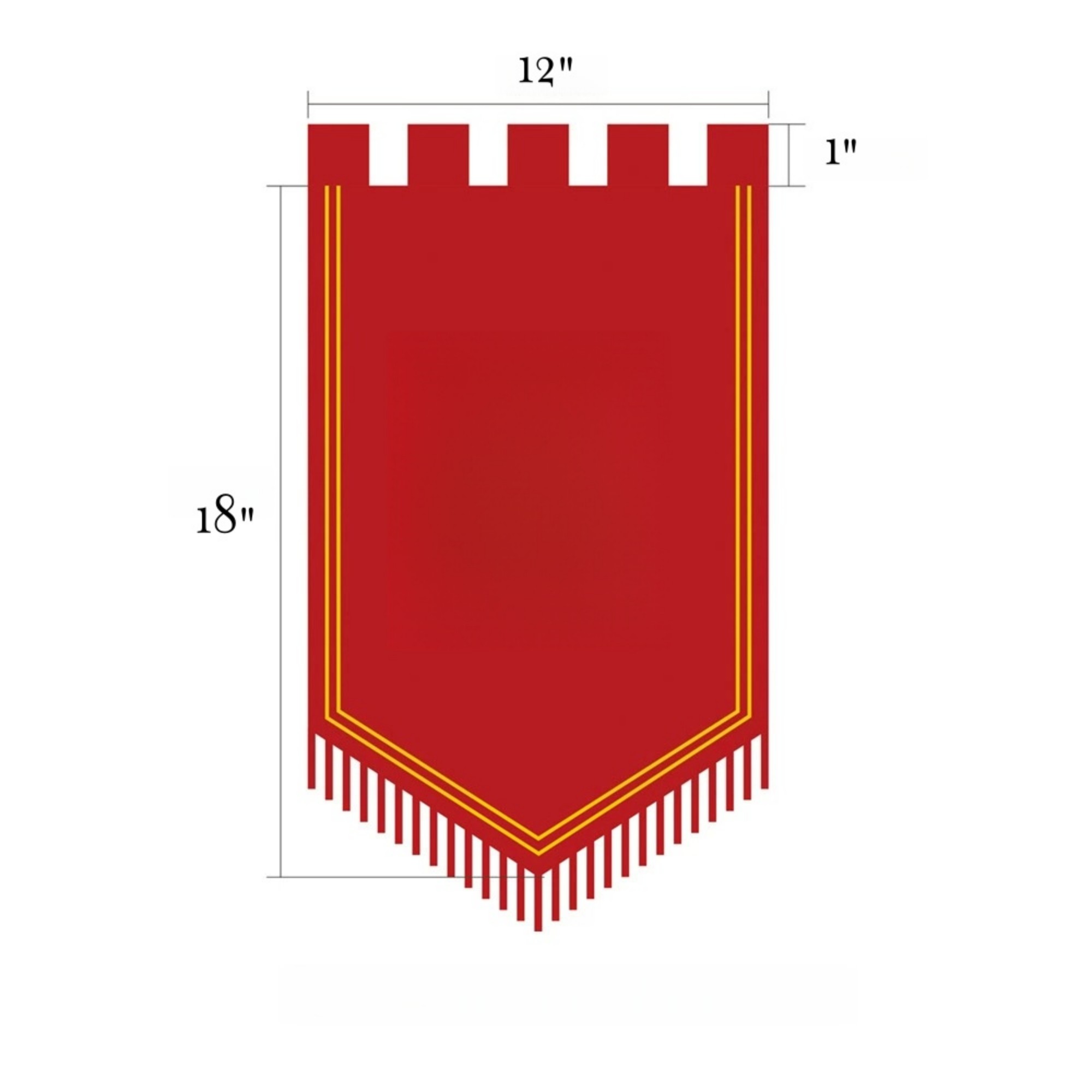 Five Pointed Hanging Flag 6