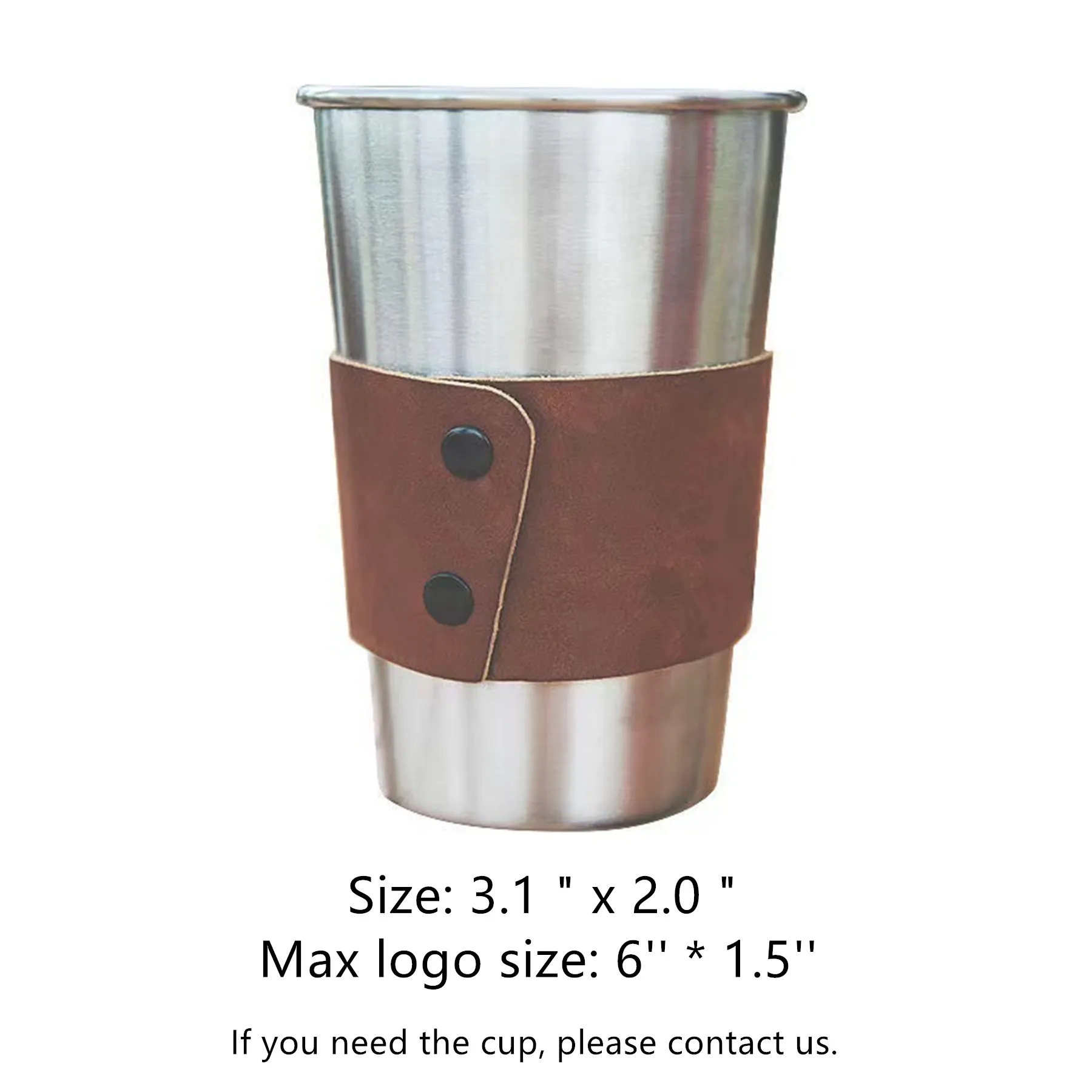 Leather Coffee Sleeve 5