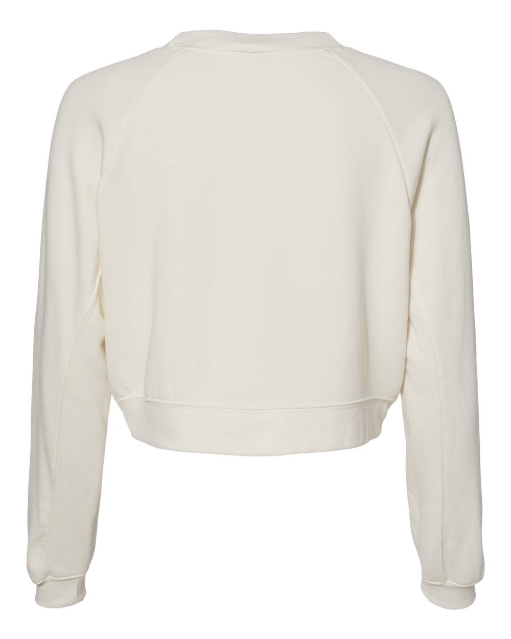 Women's Crop Raglan Crewneck Sweatshirt - 7505 32
