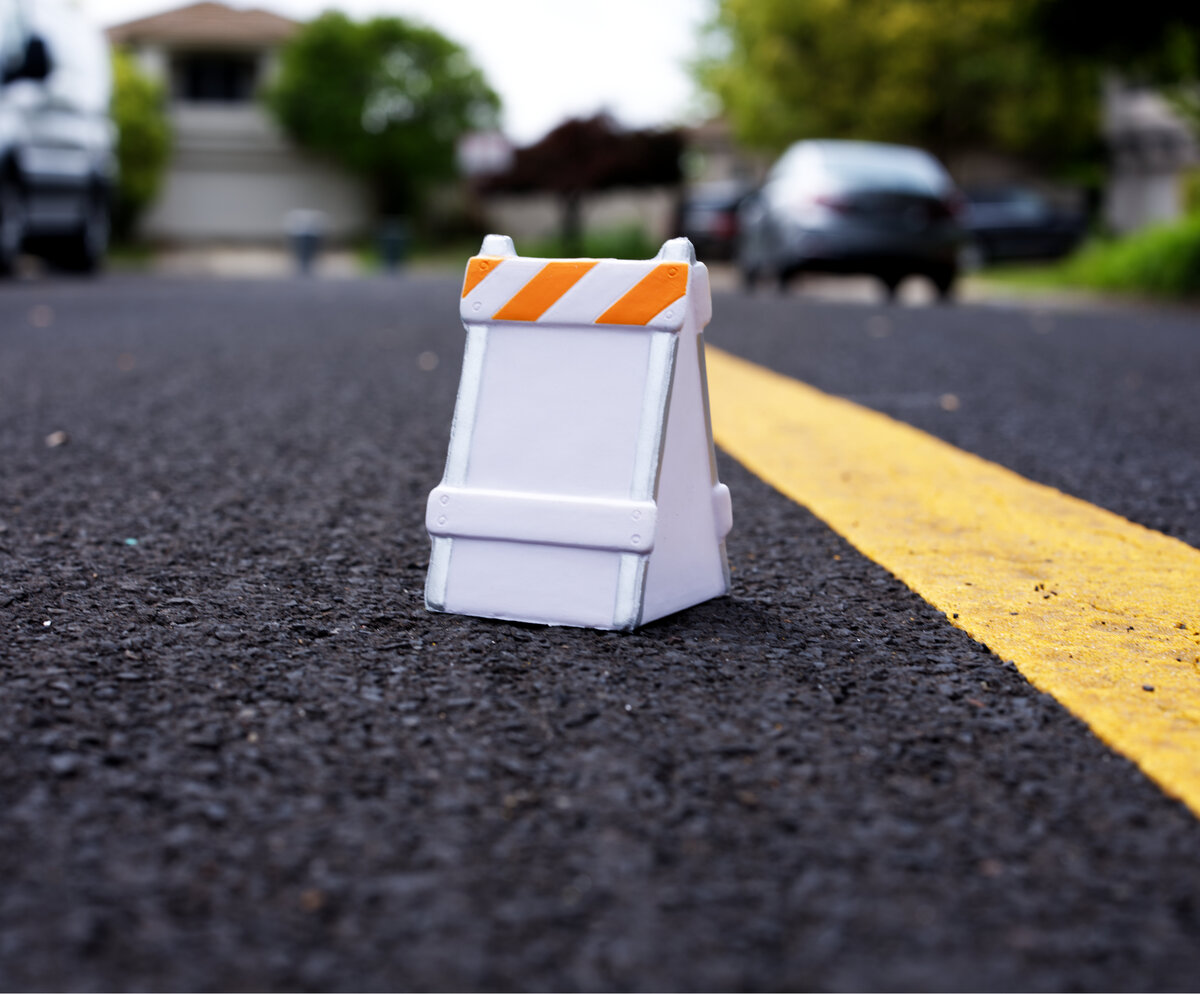 Street Barricade Stress Reliever 2