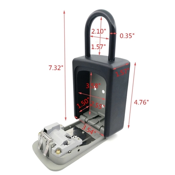 Outdoor Key Storage Lock Box 3