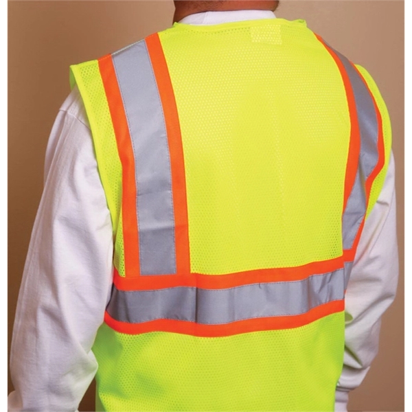 ANSI 2 Tri Color Safety Vest 7