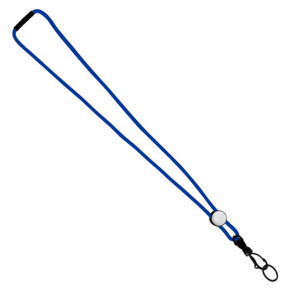 3/16" Nylon Cord Lanyard with Snap-Buckle Release, Standard O-Ring & Slider 6