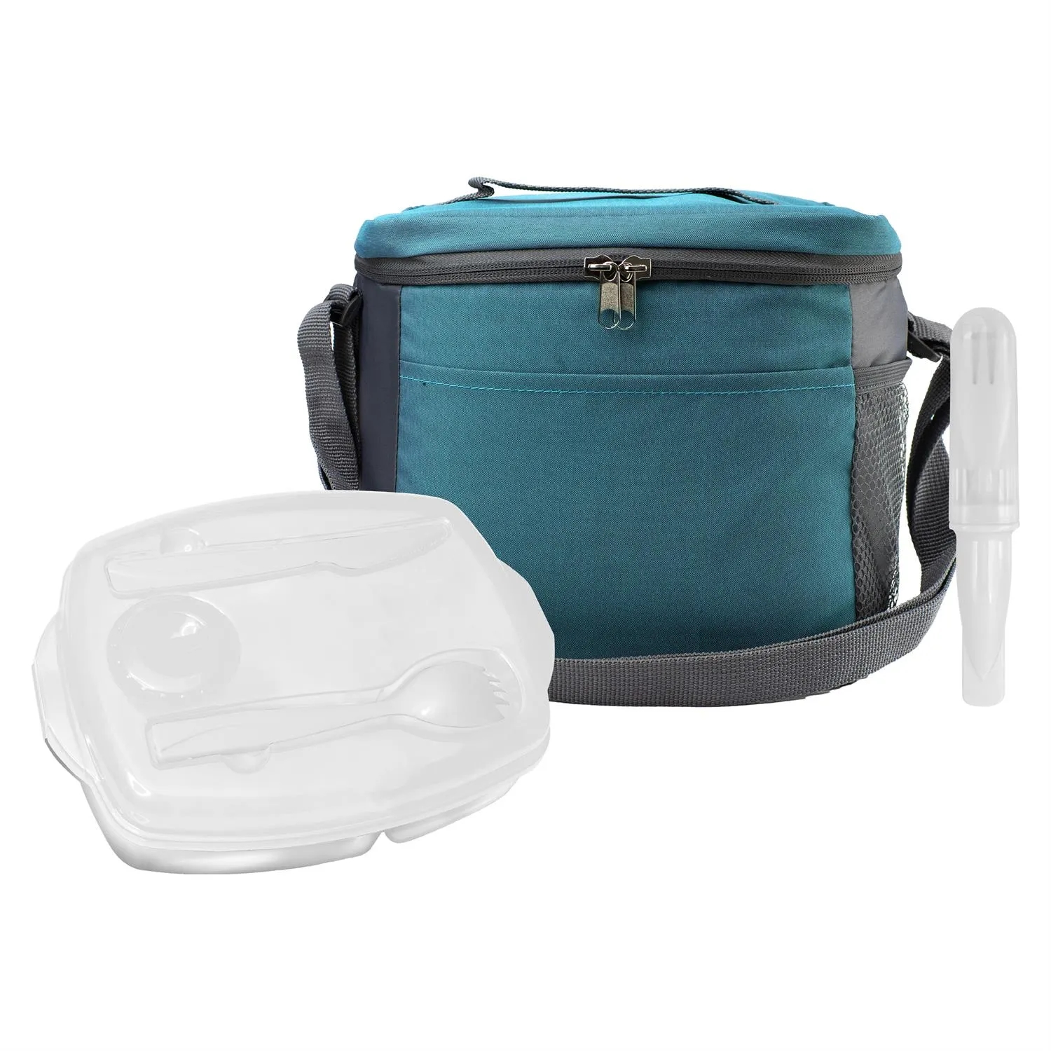 Modern Lunch Tray & Cutlery Set 4