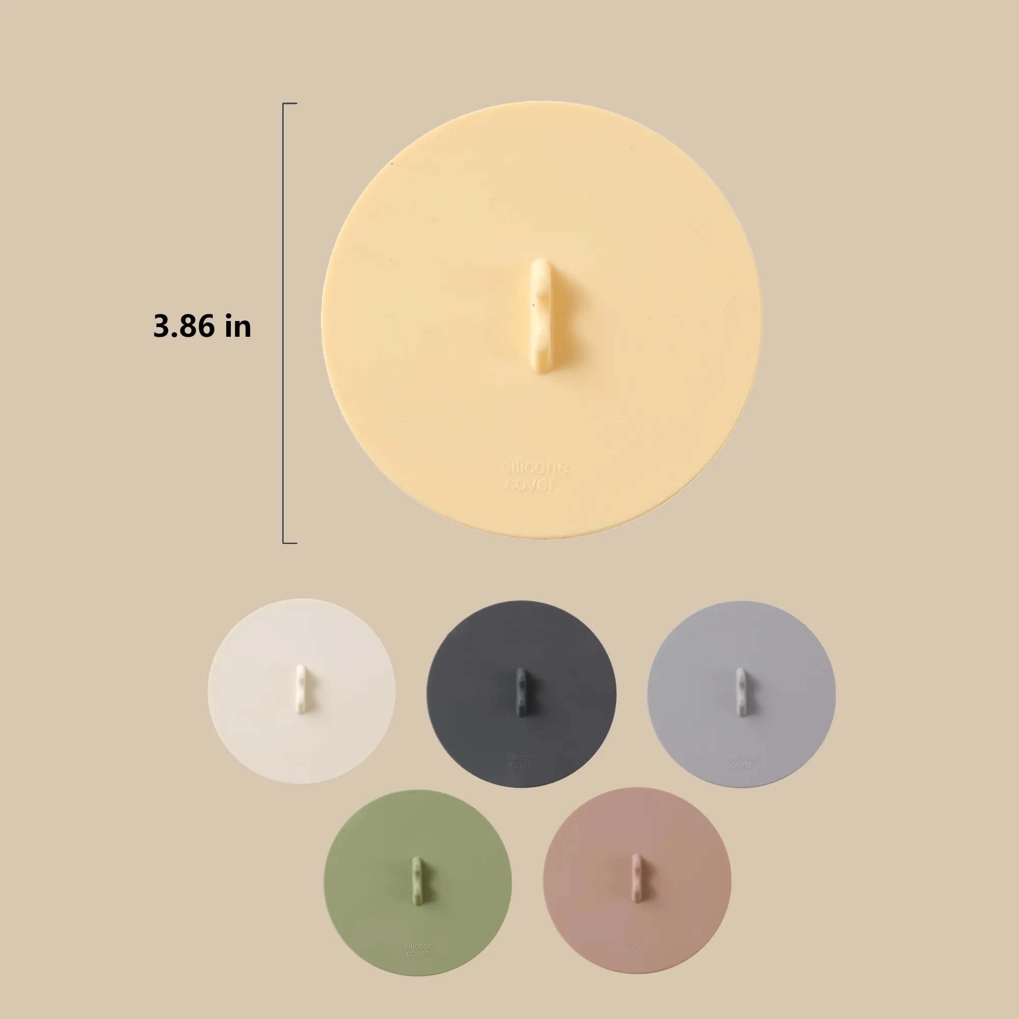Silicone Dust Proof Cup Lid 4