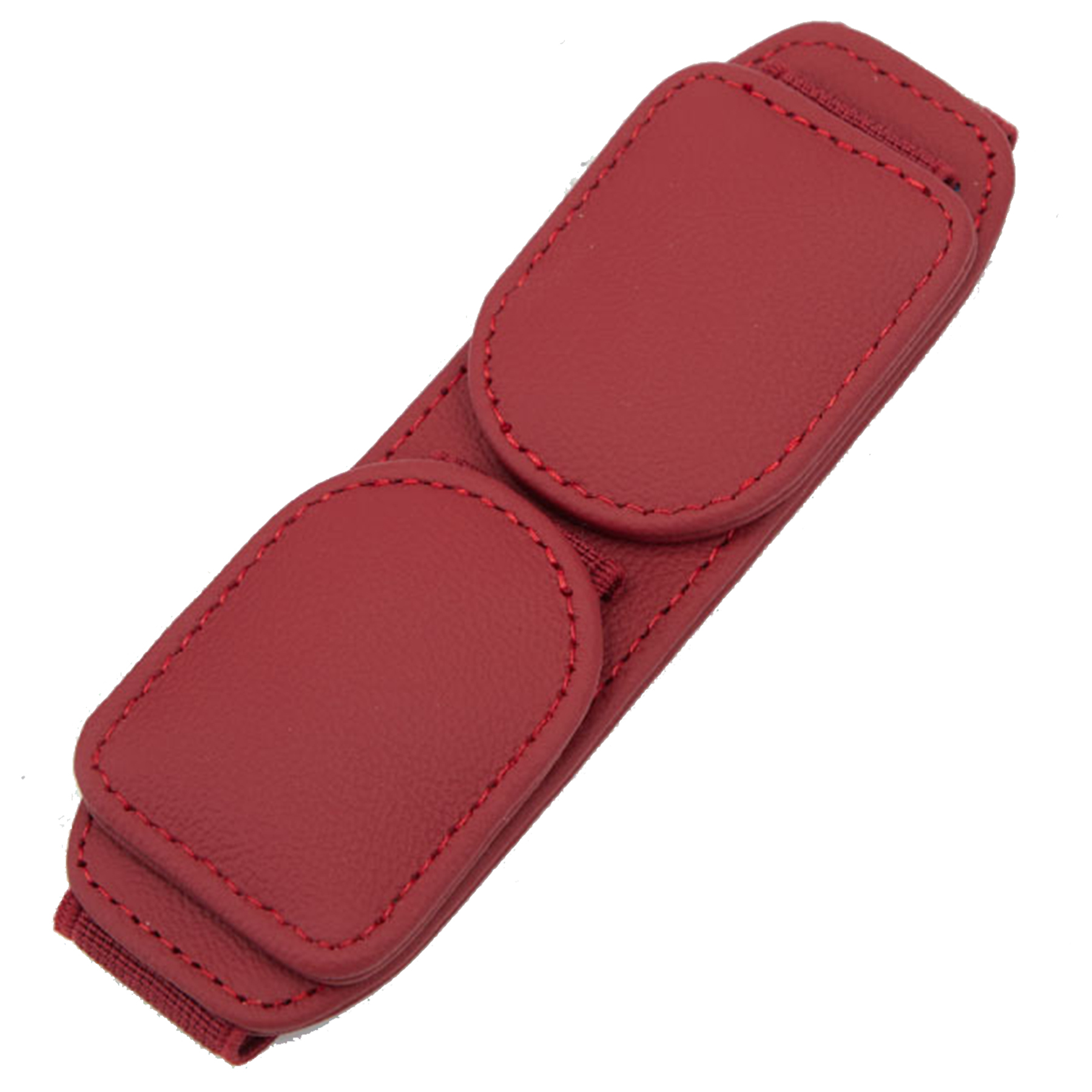 Genuine Leather Sun Visor Glasses Storage Bracket 6