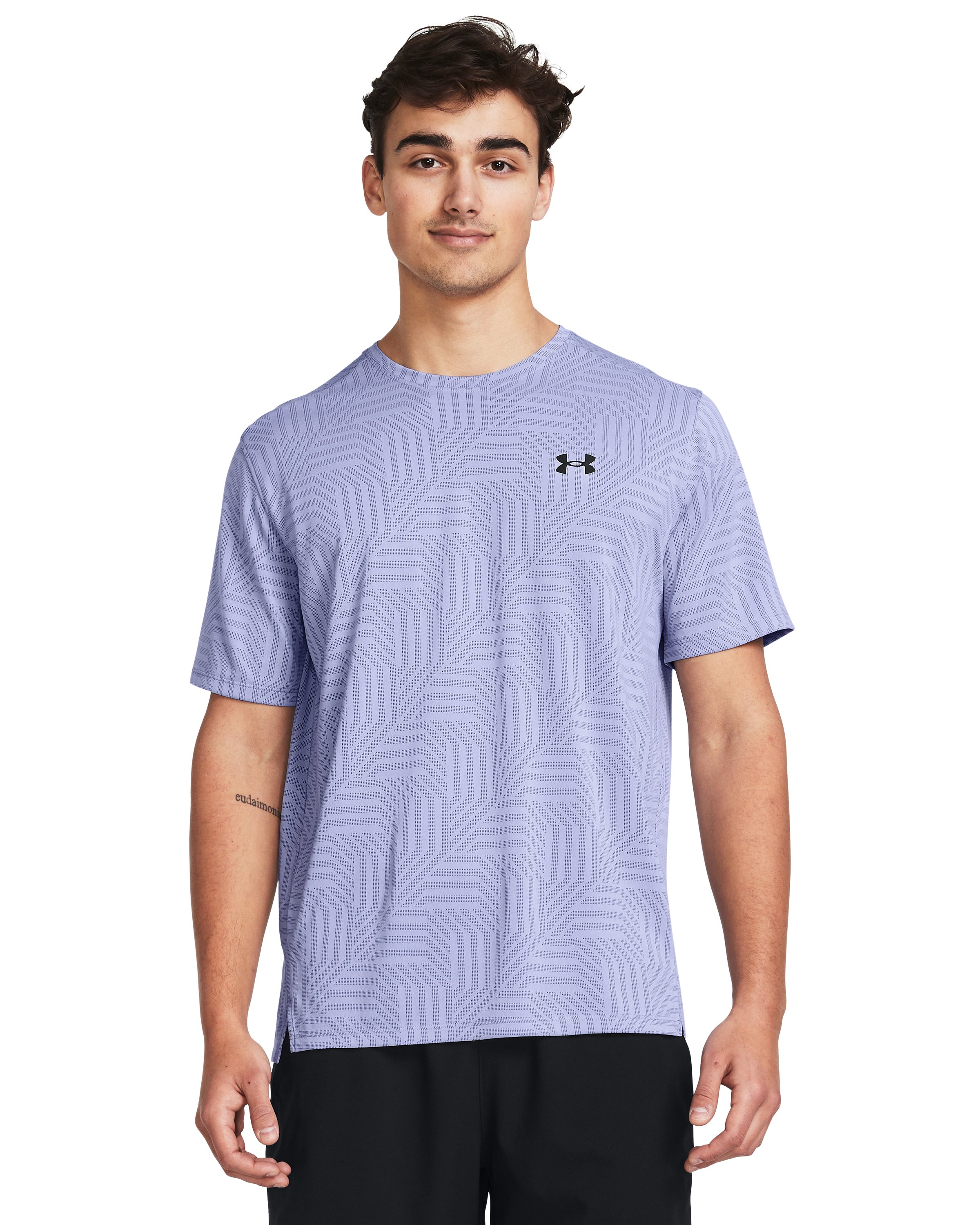 UA Tech Vent Geotessa Men's Short Sleeve 10