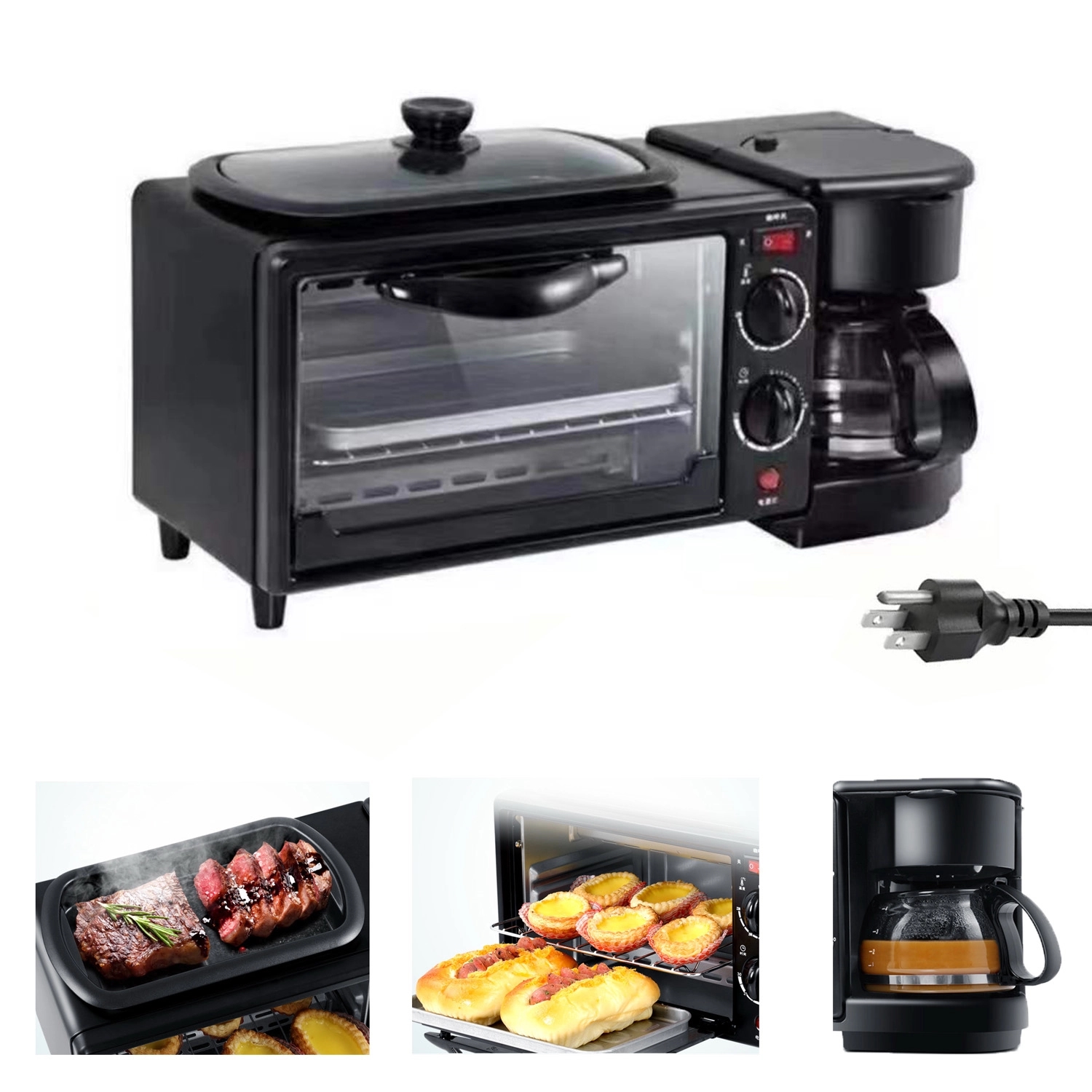 3 In 1 Multifunctional Breakfast Station 4