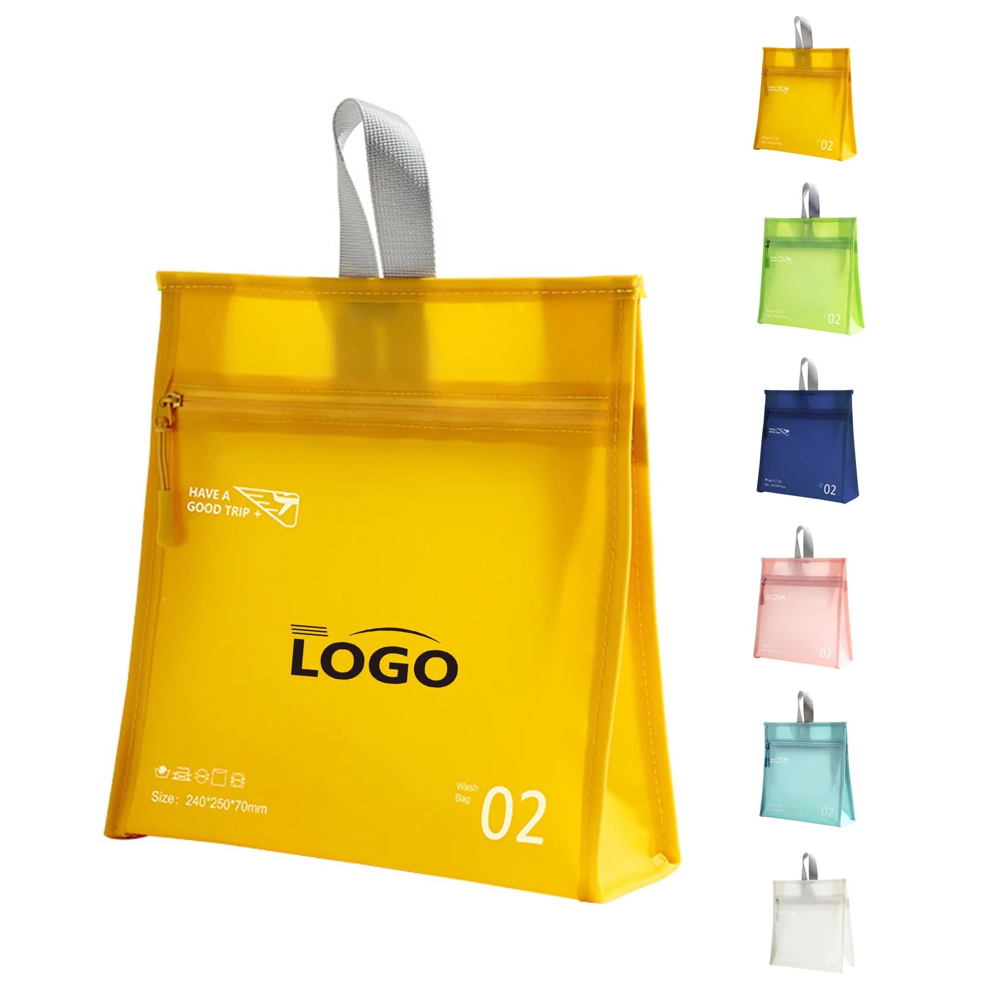 Waterproof Jelly Toiletry Costemic Bag
