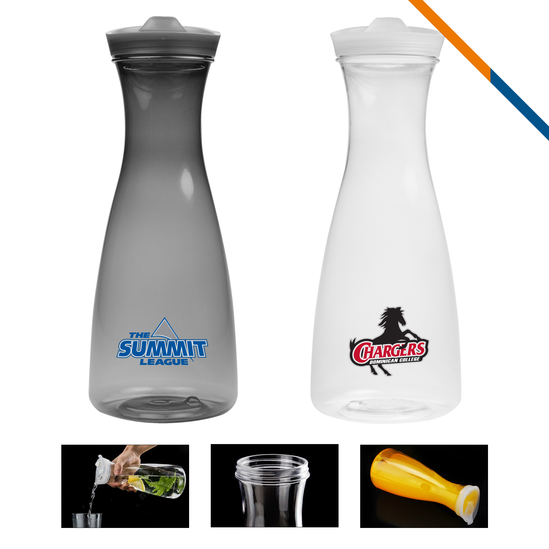 Traya Plastic Water Bottle - 34 OZ. 1