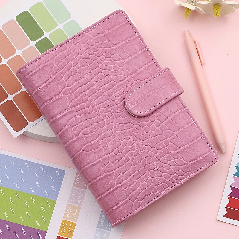 PU Leather A6 Budget Planner Binder Notebook 2