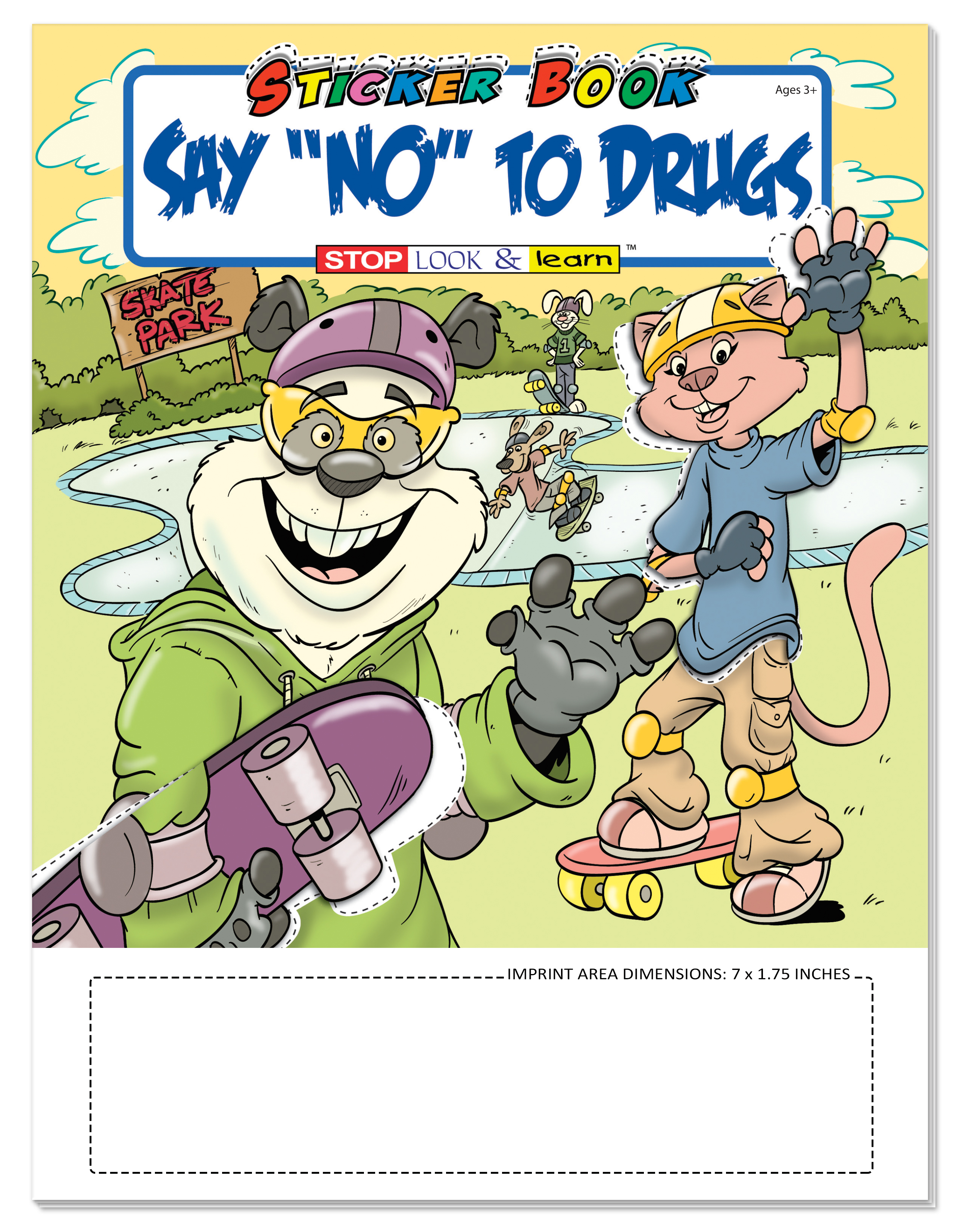 STICKER BOOK - Say "NO" To Drugs Sticker Book 4