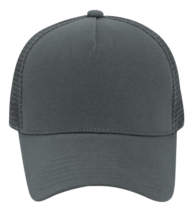 OTTO CAP® 5 Panel Mid Profile Mesh Back Trucker Hat 48