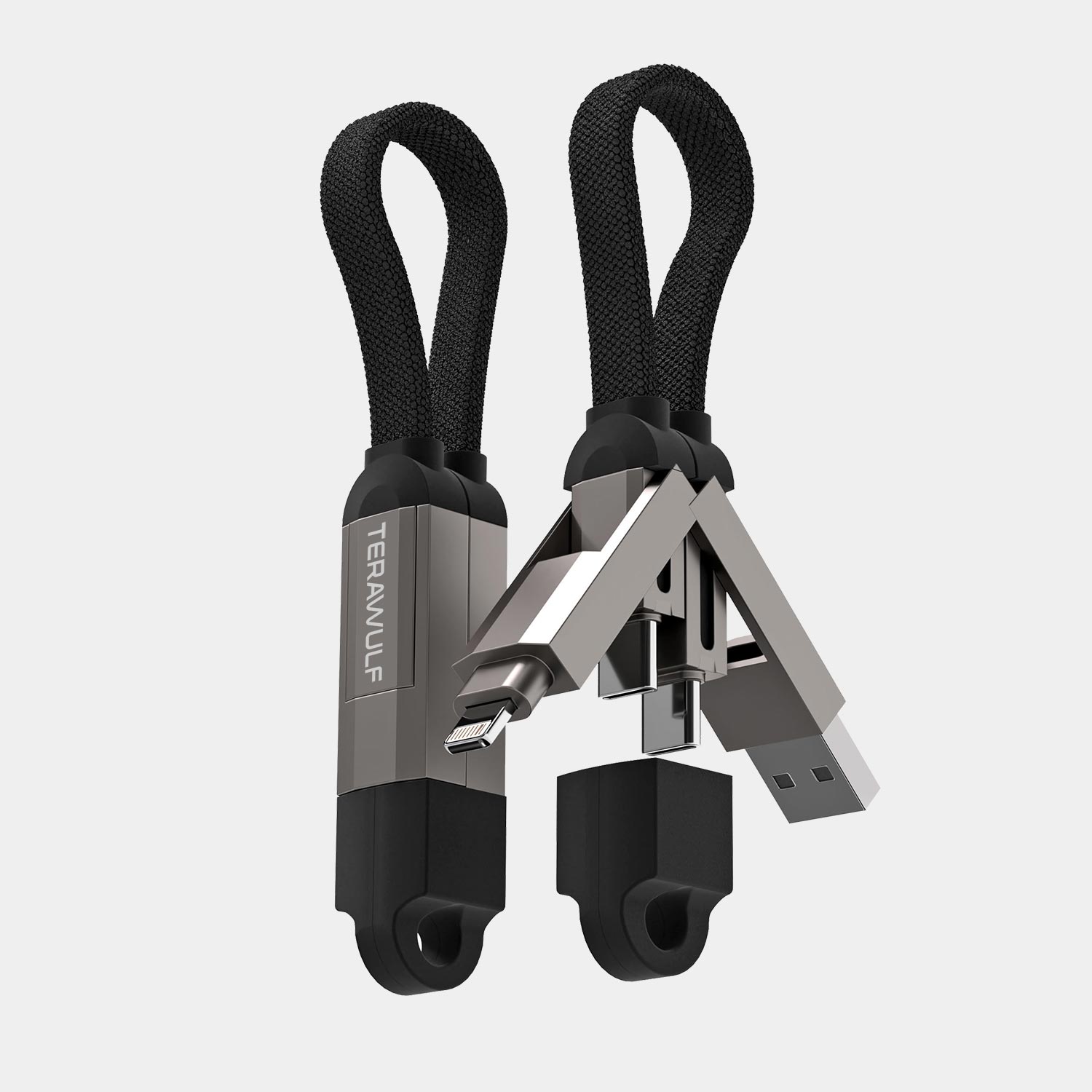 Mach 6 - Powerful 60W Multi-Cable Featuring USB-C and Lightning Connectors 3
