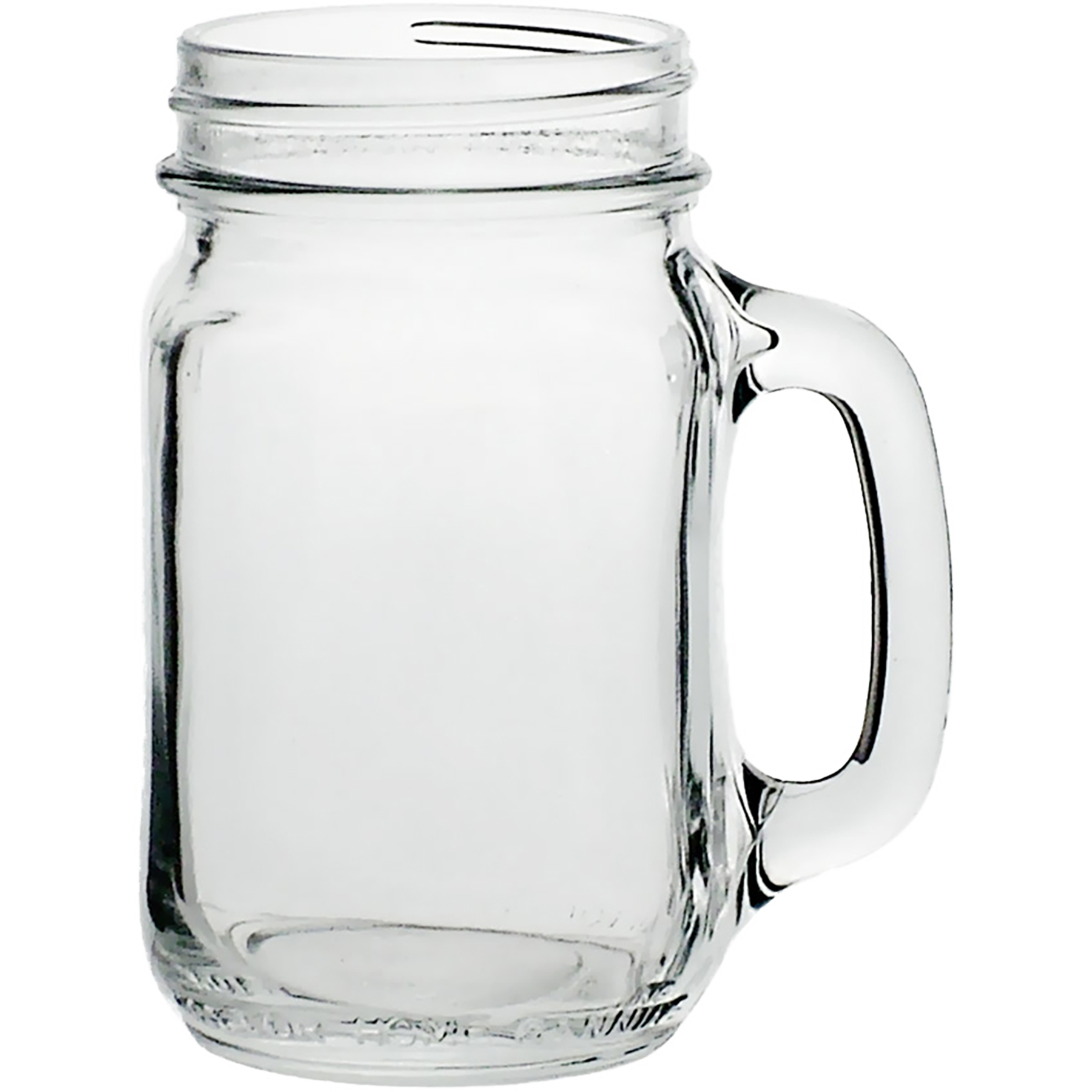 16 Oz. Maplewood Libbey Mason Jar Mug with Handle 6