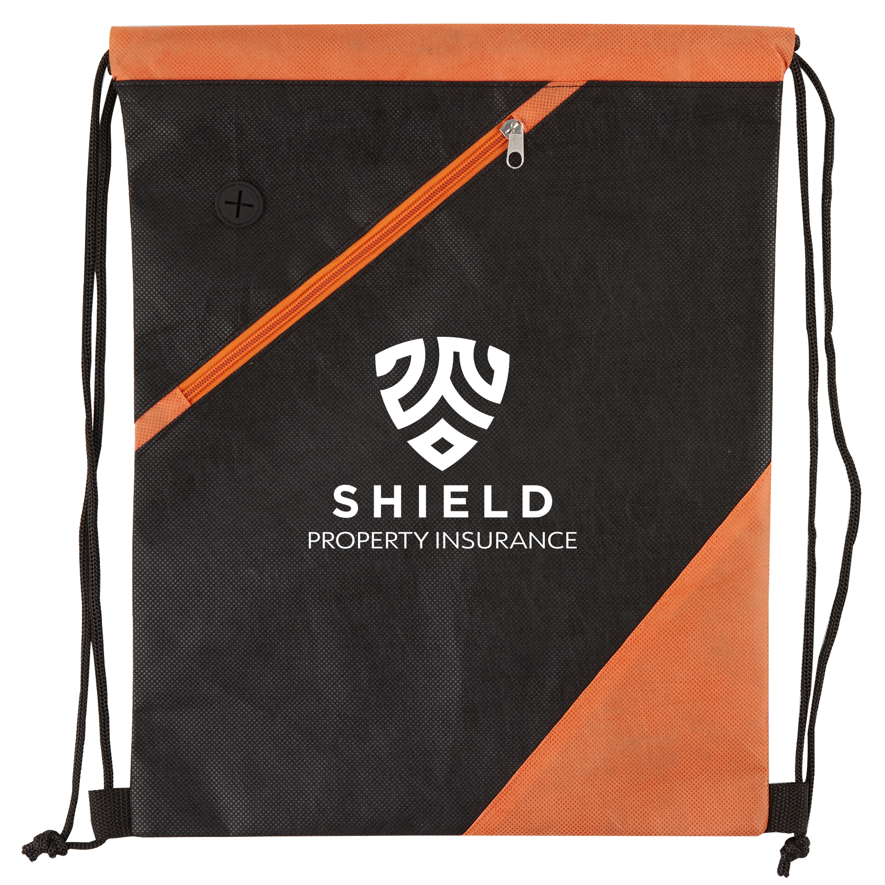 Apex RPET Non-Woven Drawstring Backpack 8