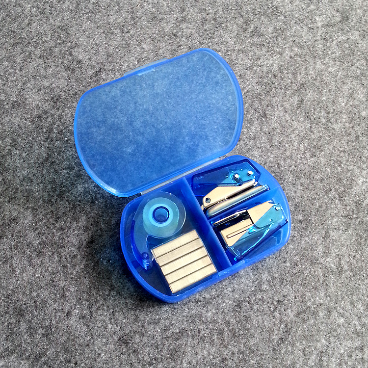 Mini Office Desk Set with Stapler And Extra Stapler 2