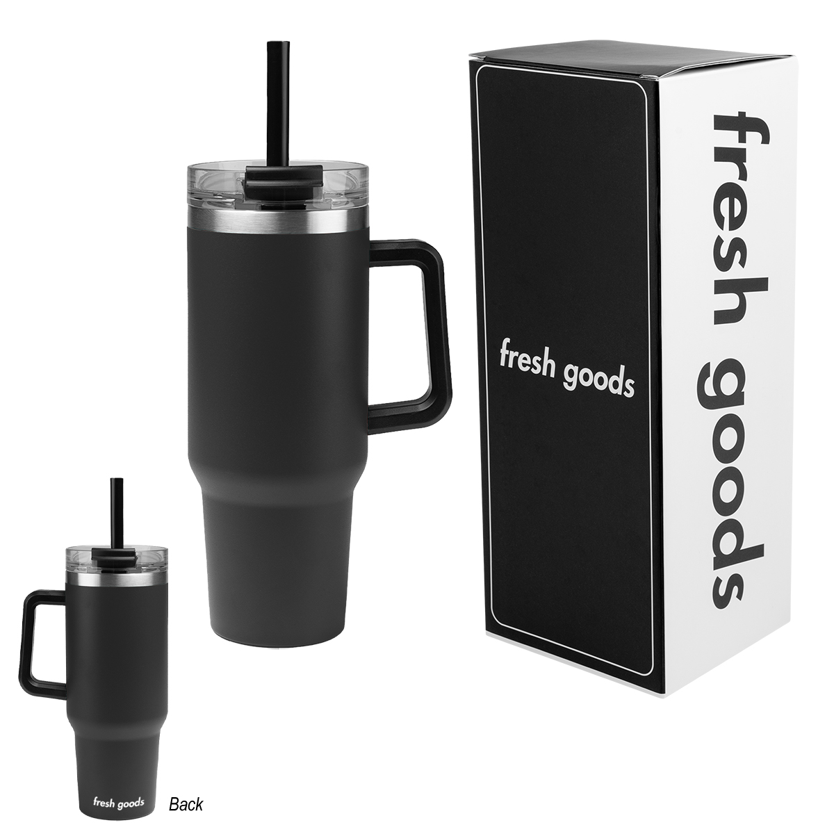 Fresh Goods 40 Oz. Intrepid Stainless Steel Tumbler 6