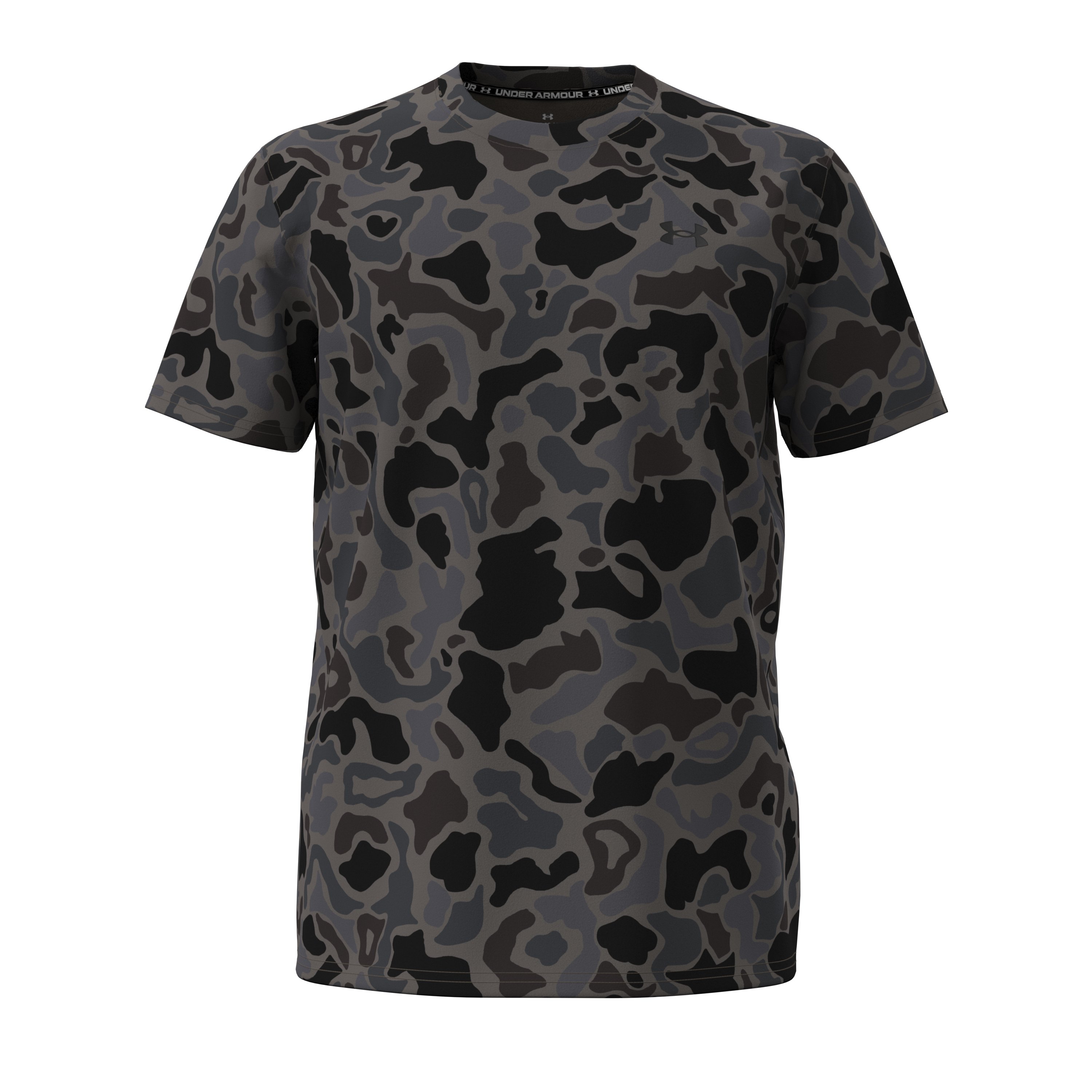 UA Heavyweight Frogskin Camo Printed Men's Short Sleeve 1