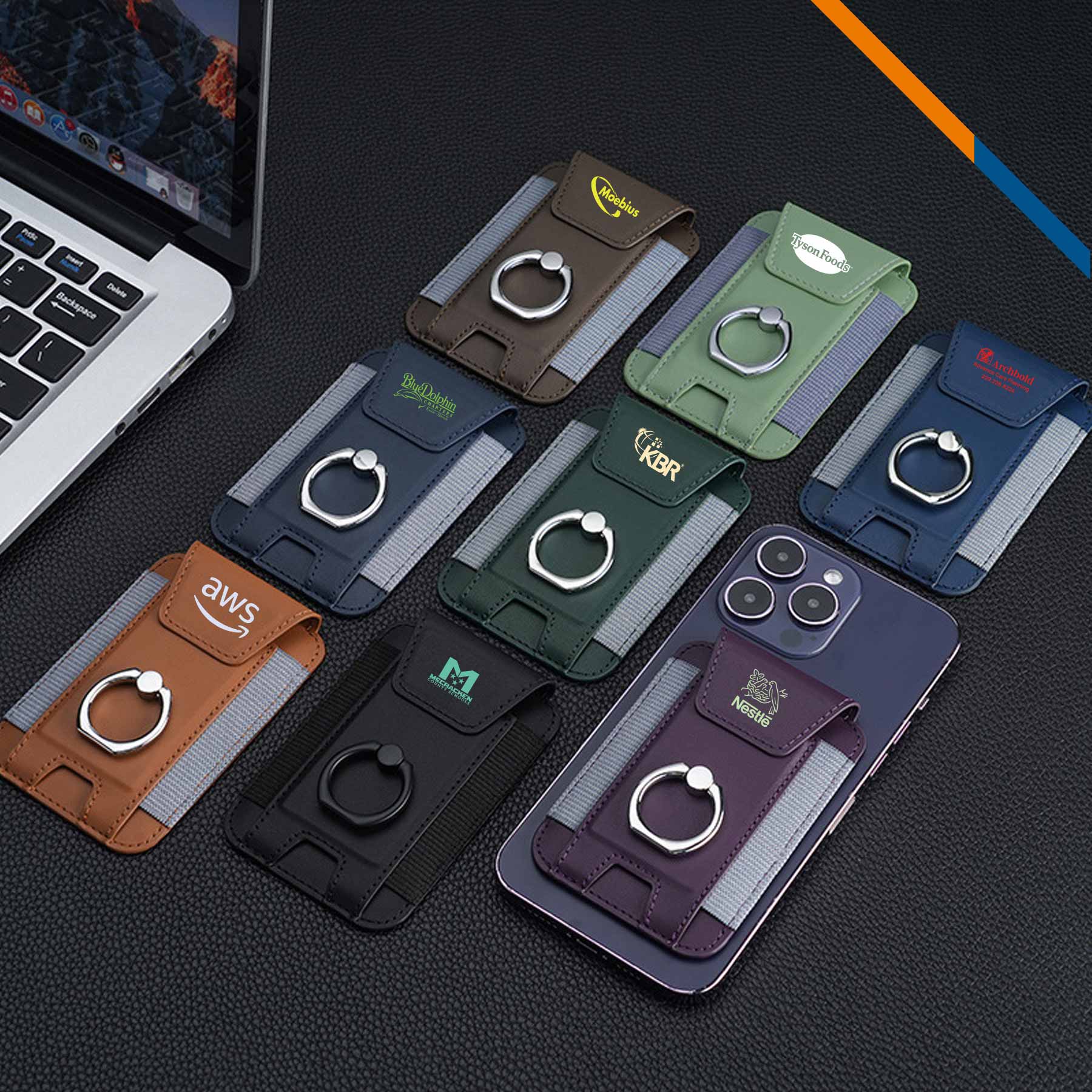 Wileo Phone Magnetic Card Holder 11