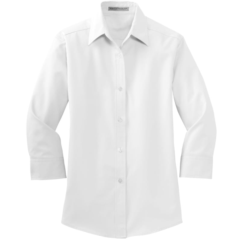 Port Authority Ladies 3/4-Sleeve Easy Care Shirt. 4