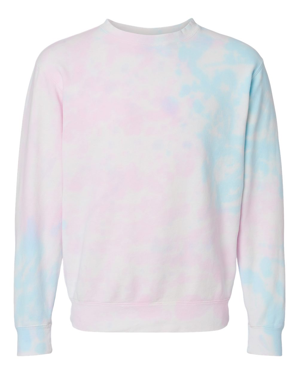 Unisex Midweight Tie-Dyed Crewneck Sweatshirt - PRM3500TD 3