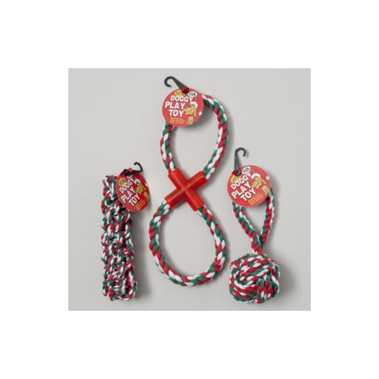Rope Dog Toys - Christmas 3 Styles Chewy 2