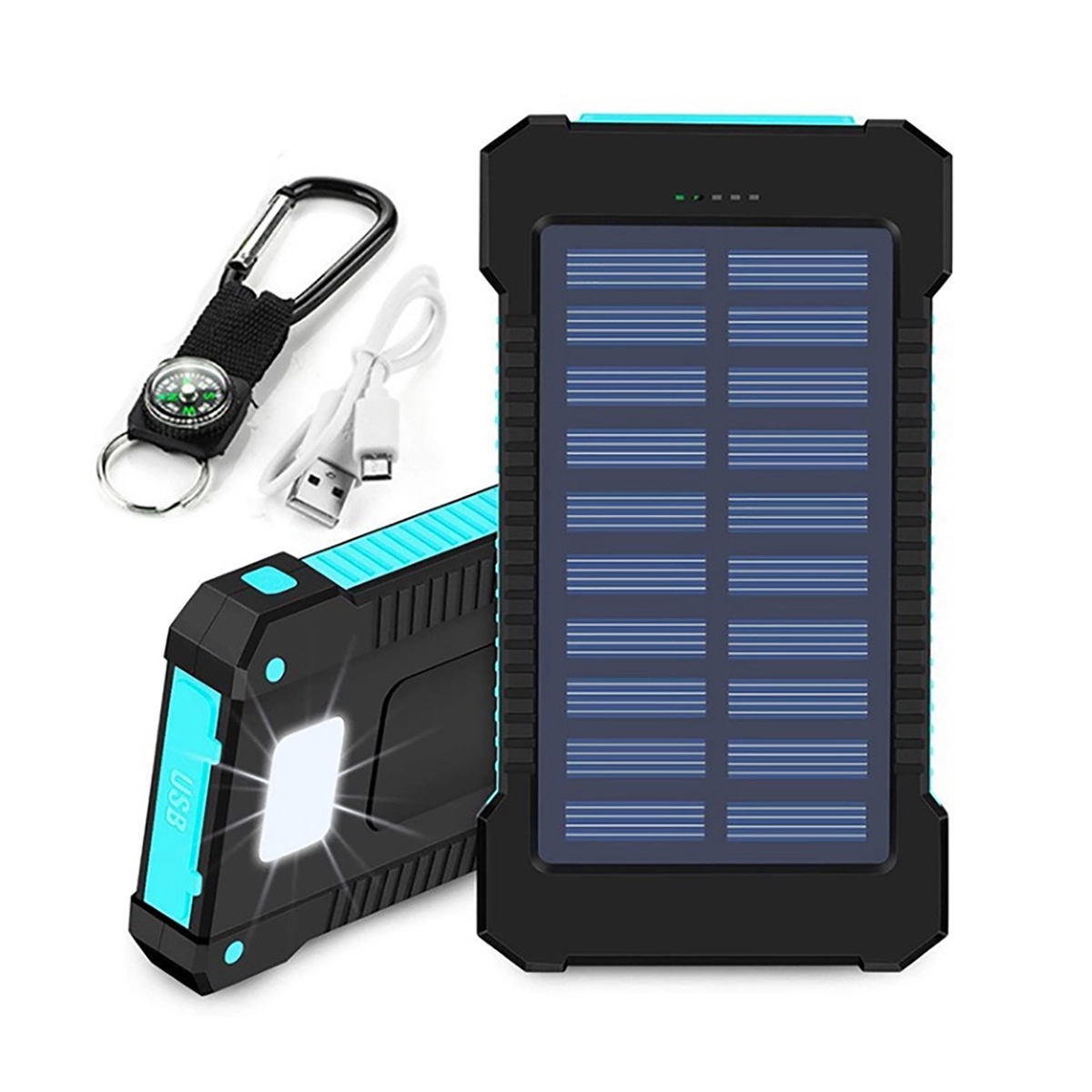 10000Mah Portable Solar Power Bank 3