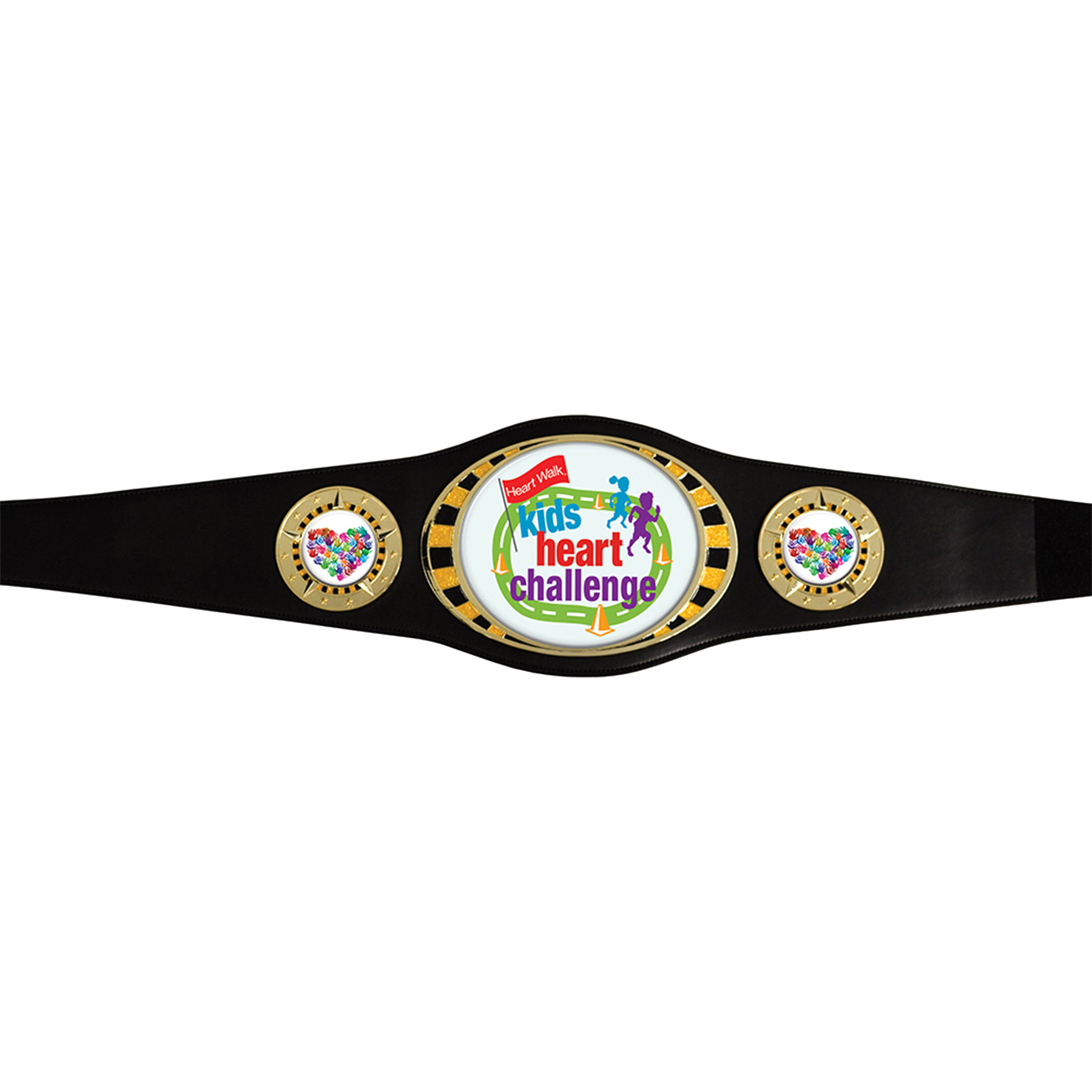 Small Custom Championship Belts: Black