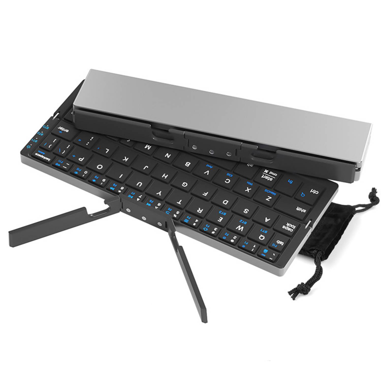 Compact Foldable Bluetooth Keyboard for Multi-Device 7