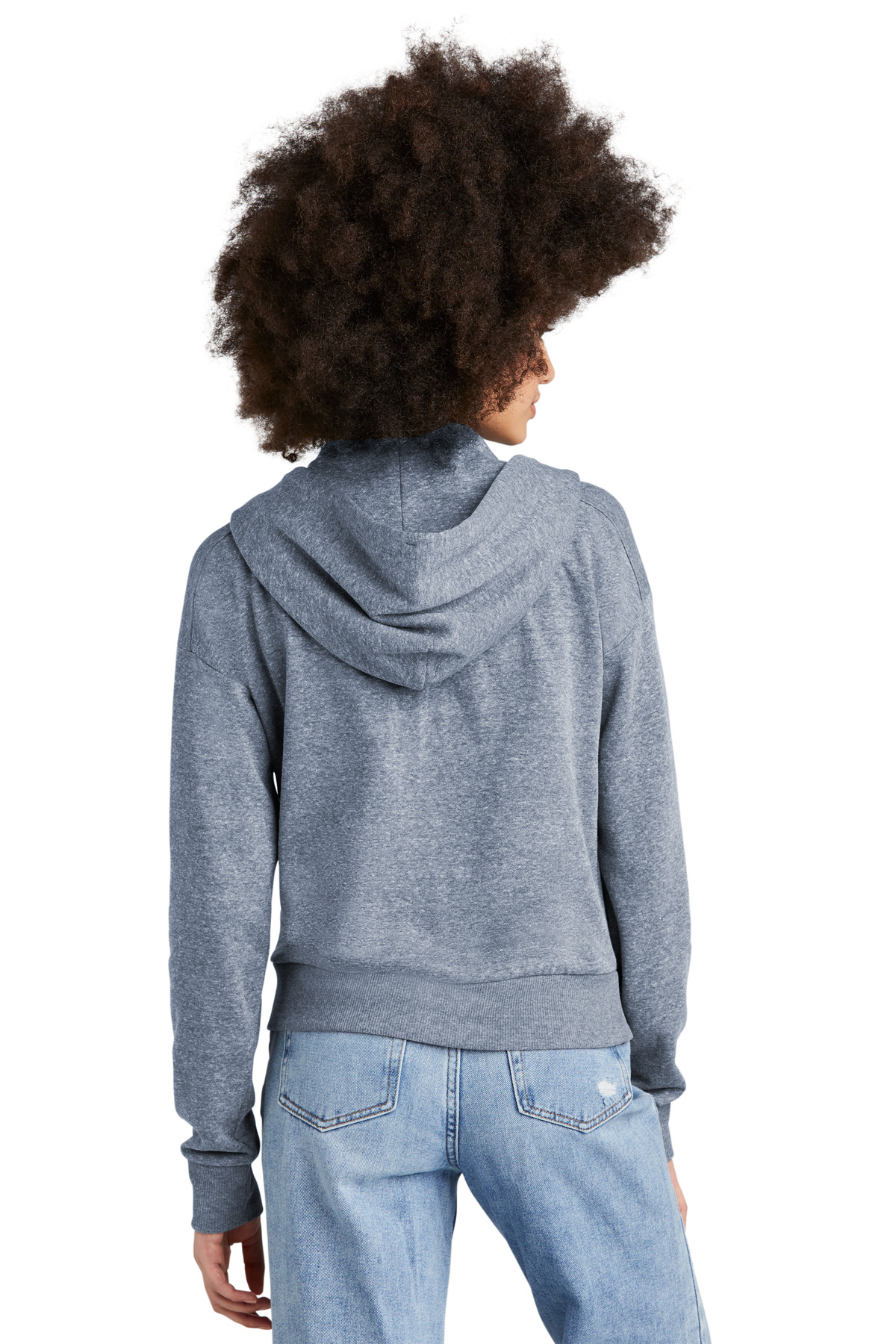 District Women's Perfect Tri Fleece 1/2-Zip Pullover DT1311 31