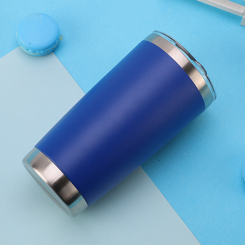 20oz. Everest Powder Coated Stainless Steel Tumbler 1