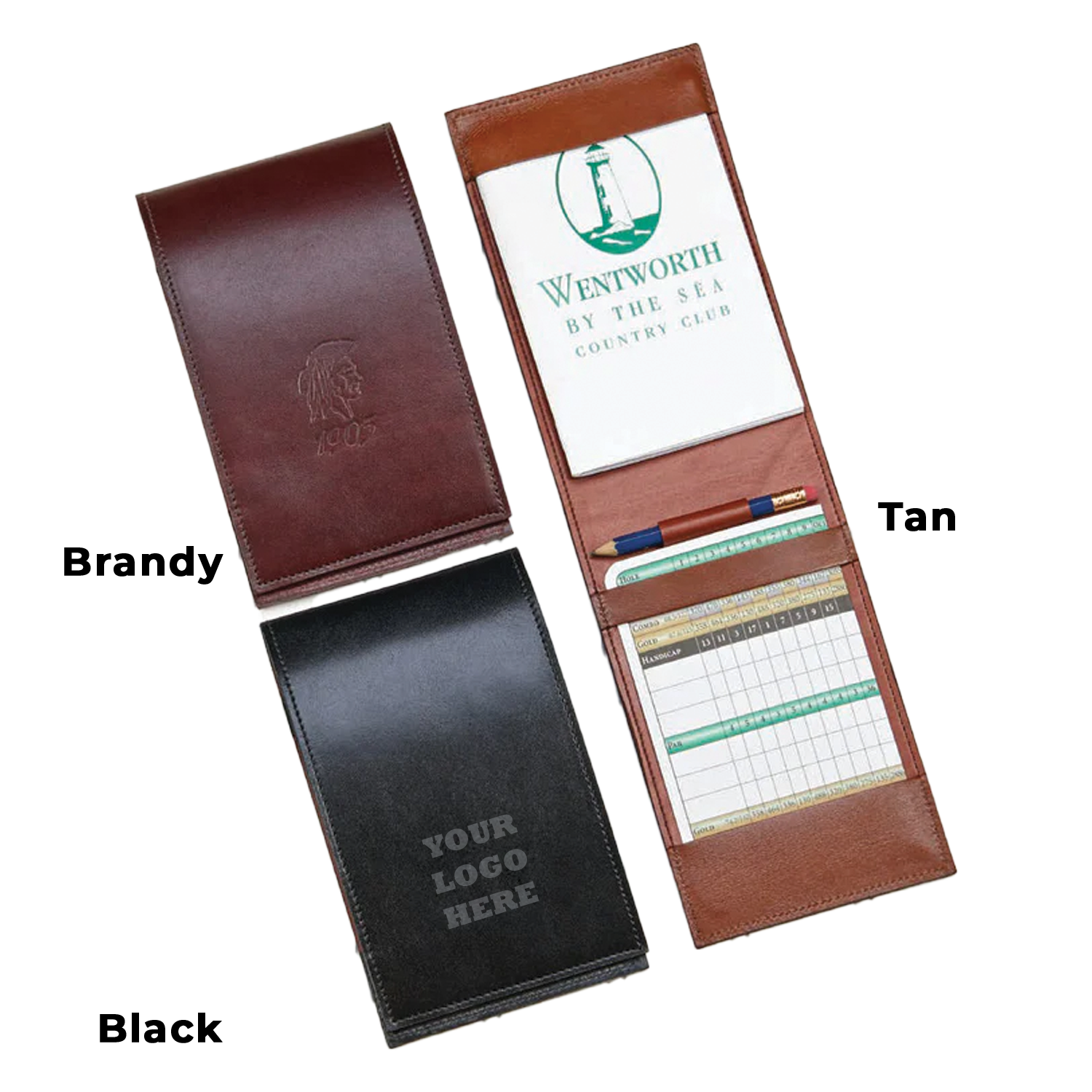 YRI Designs Leather Yardage Book 1