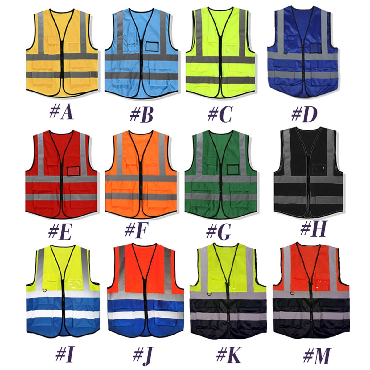 Reflective Safety Vest with Pouch 2