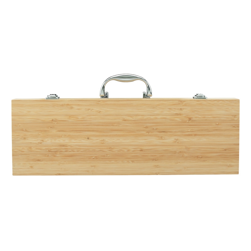 Cleveland 5-Piece Bamboo BBQ Set 9