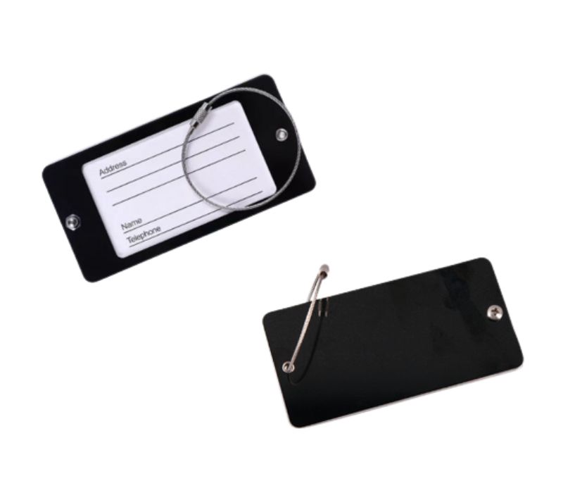 Aluminum Acrylic Luggage Tag 3