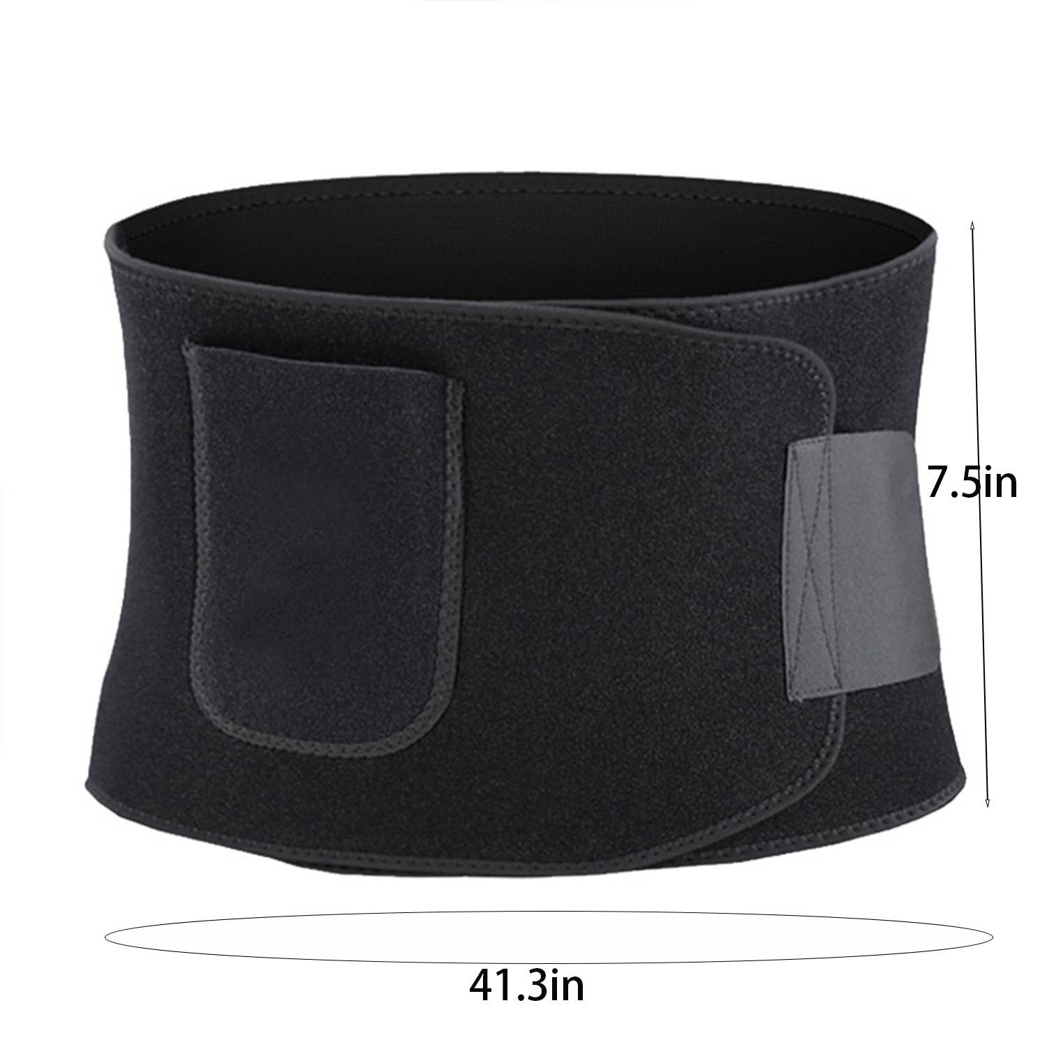Adjustable Neoprene Waist Trainer Belt for Men Women 5