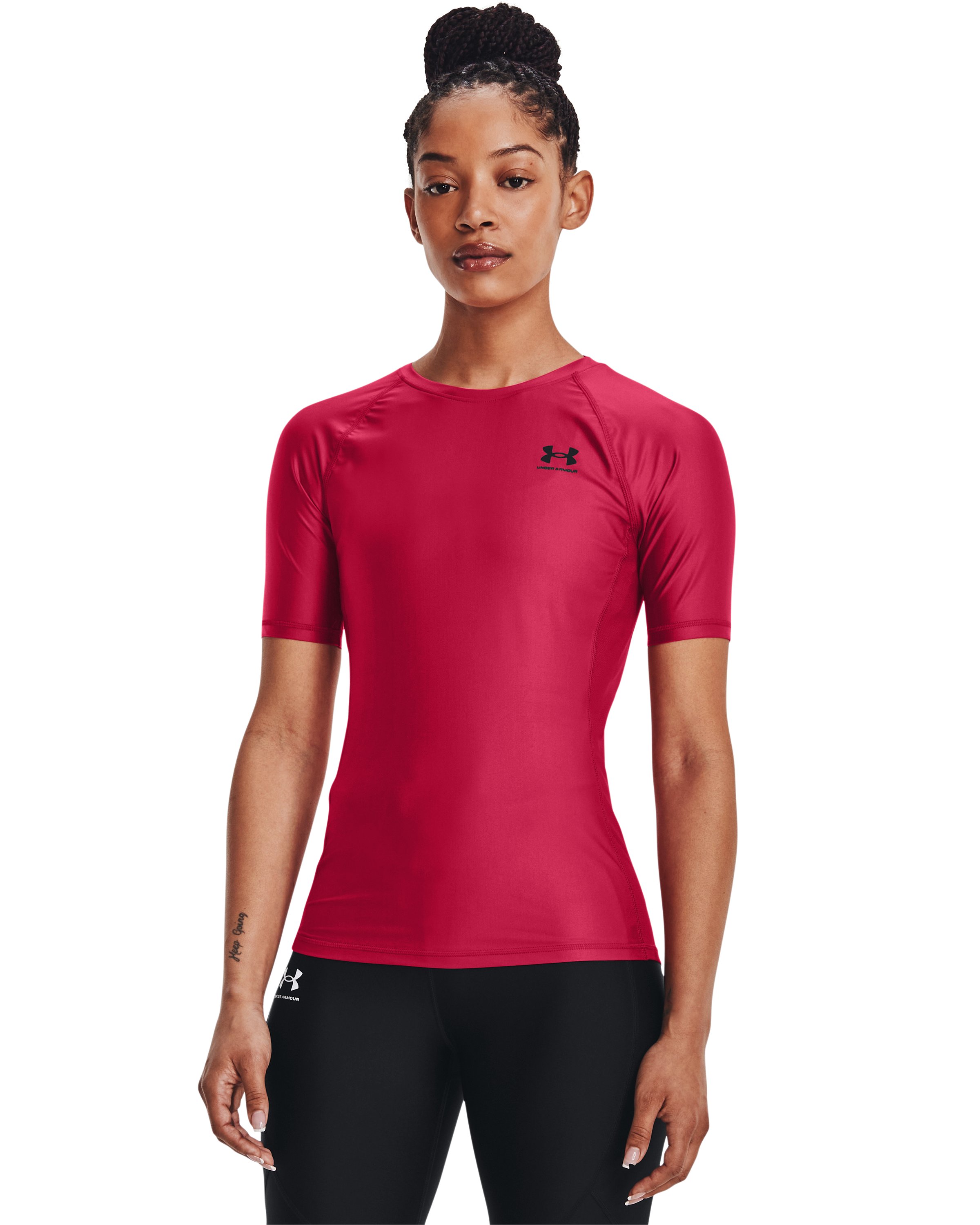 Women's UA Iso-Chill Team Compression Short Sleeve 8