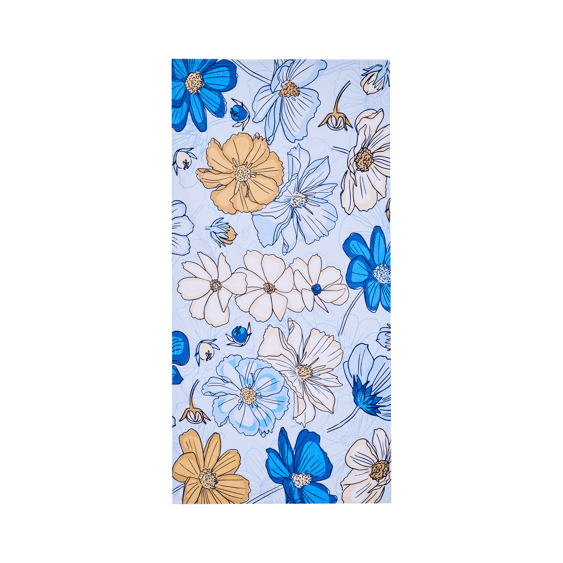 Full Color 400GSM Cotton Beach Towel 30" X 60" 1