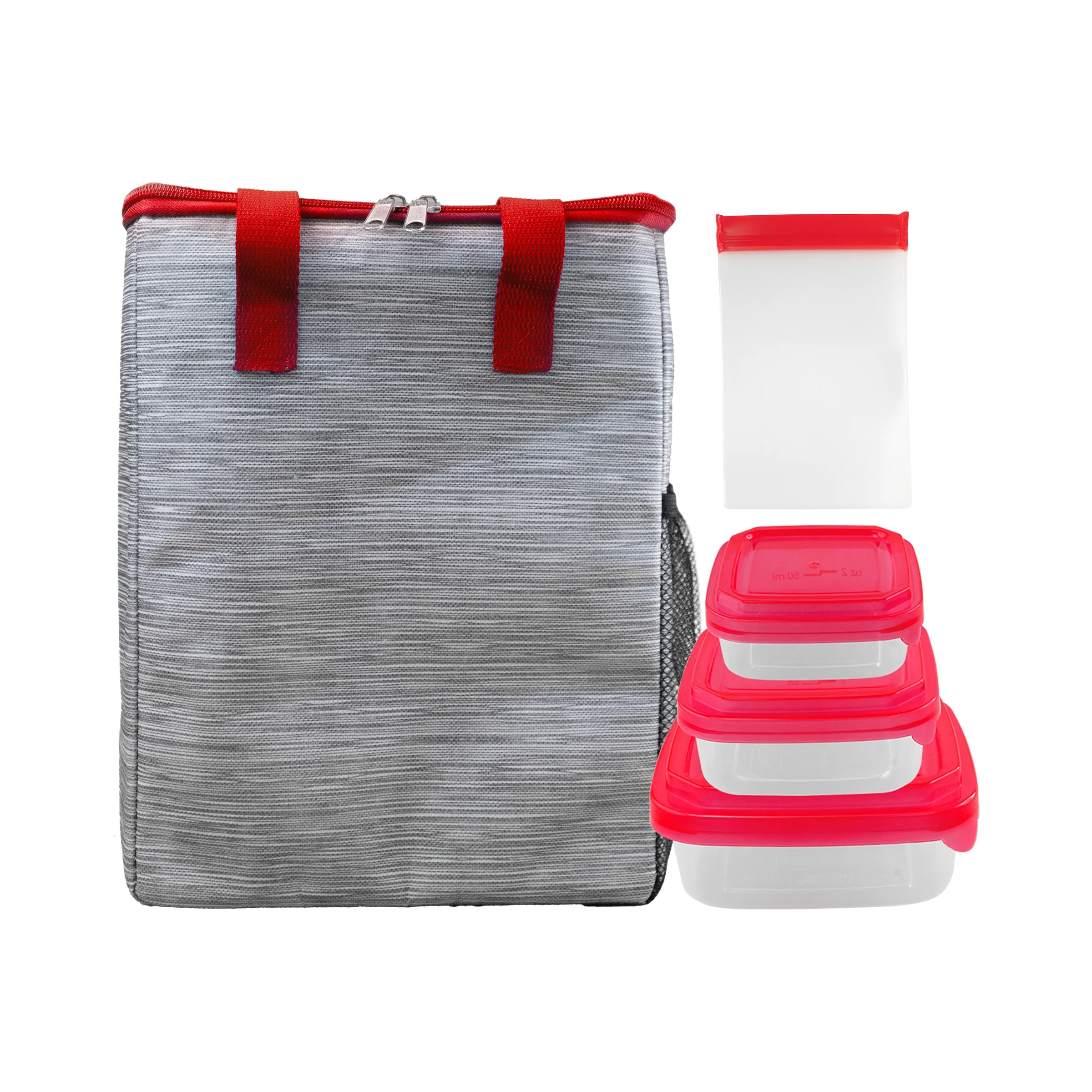 Portion Control & Snack Tote Set 4
