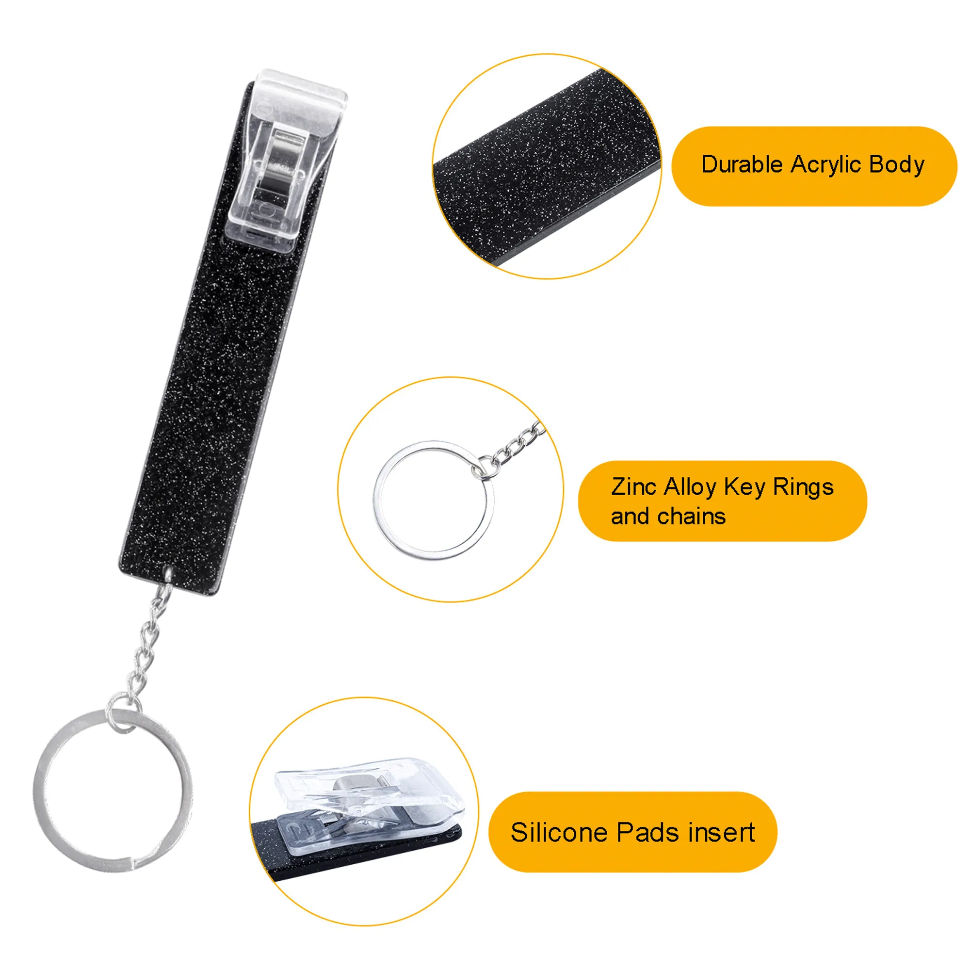 Key Chain Card Extractor For Long Nails MOQ 50PCS 1