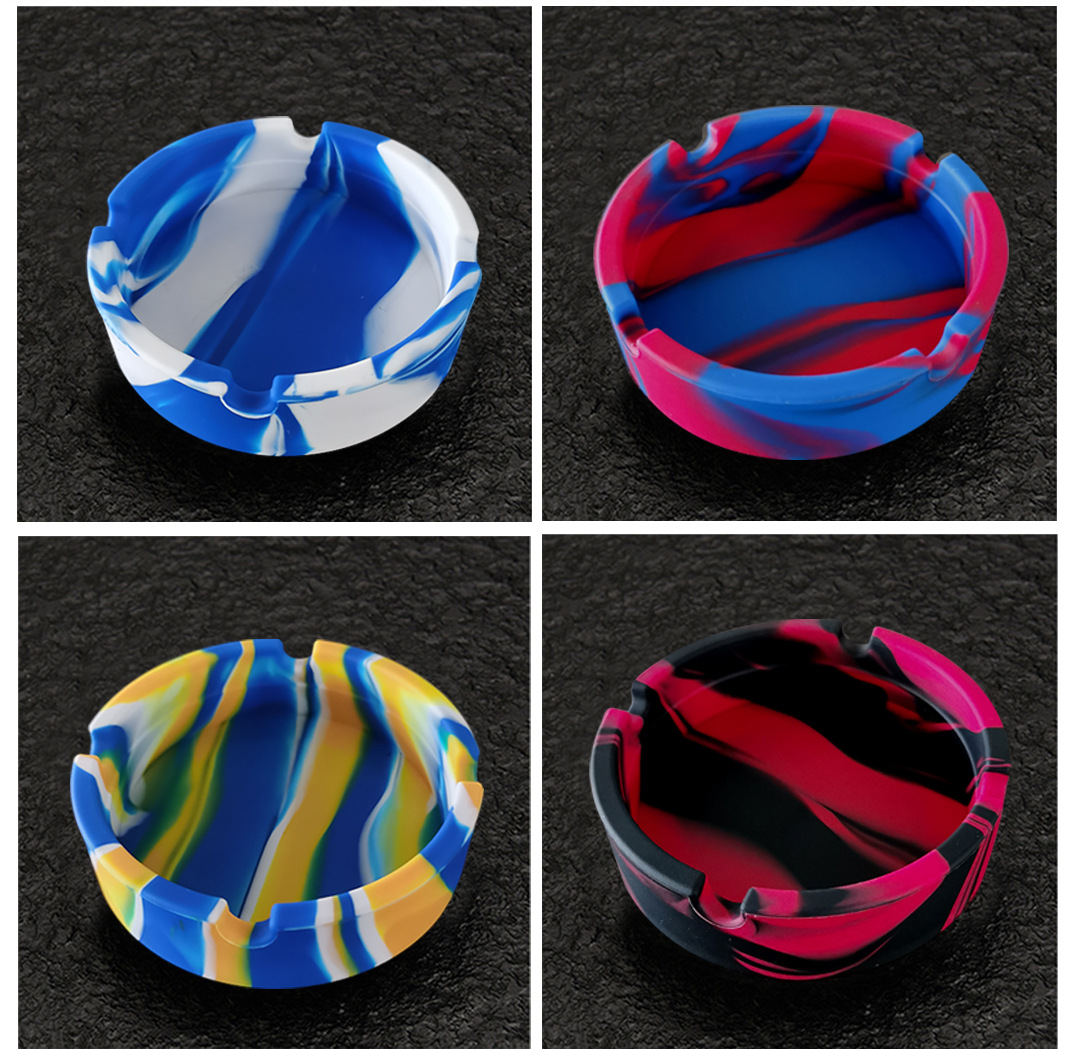 Silicone Round Ashtray 4